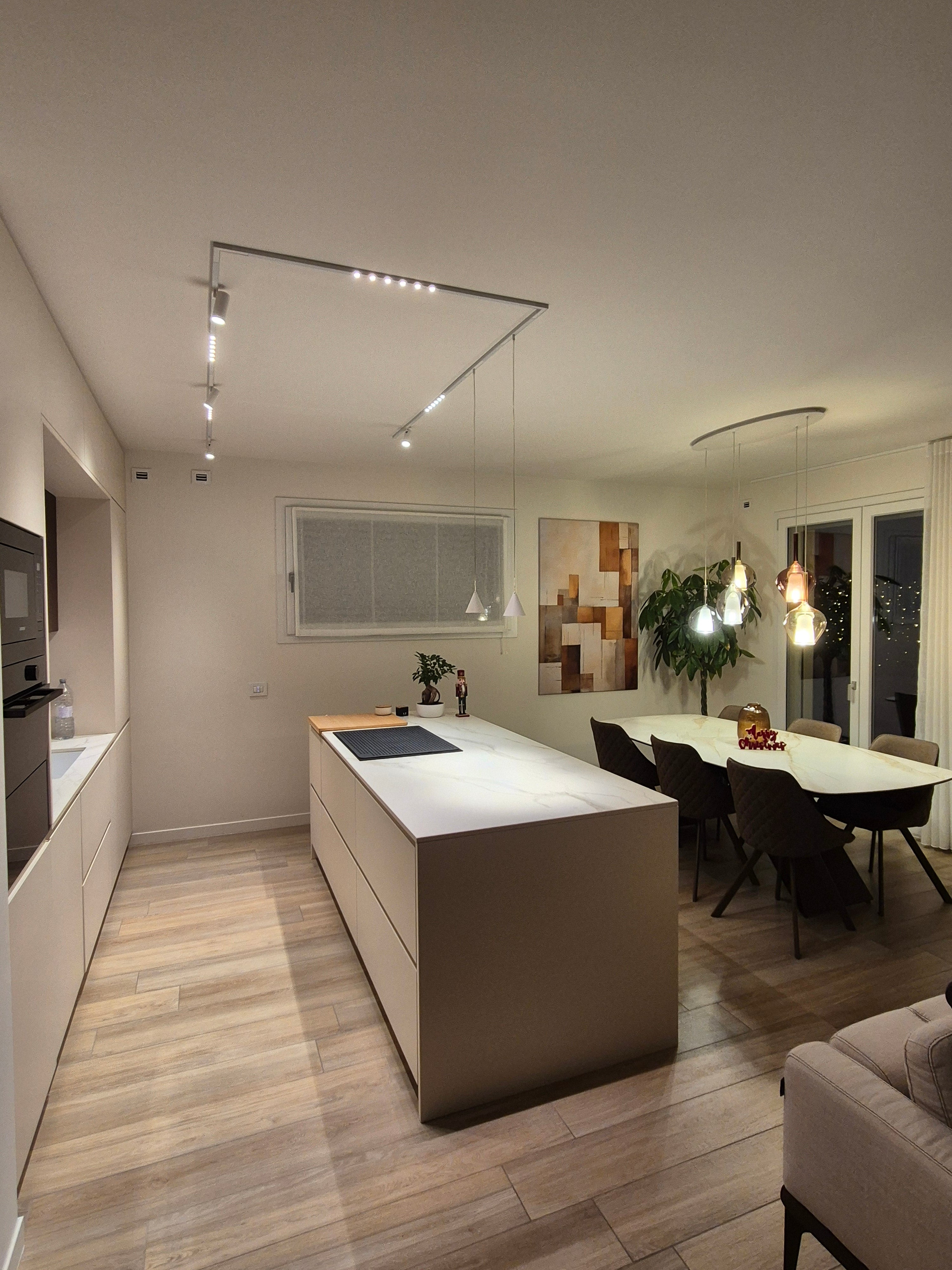 Sistema Karma- Binario magnetico 200cm - Bianco