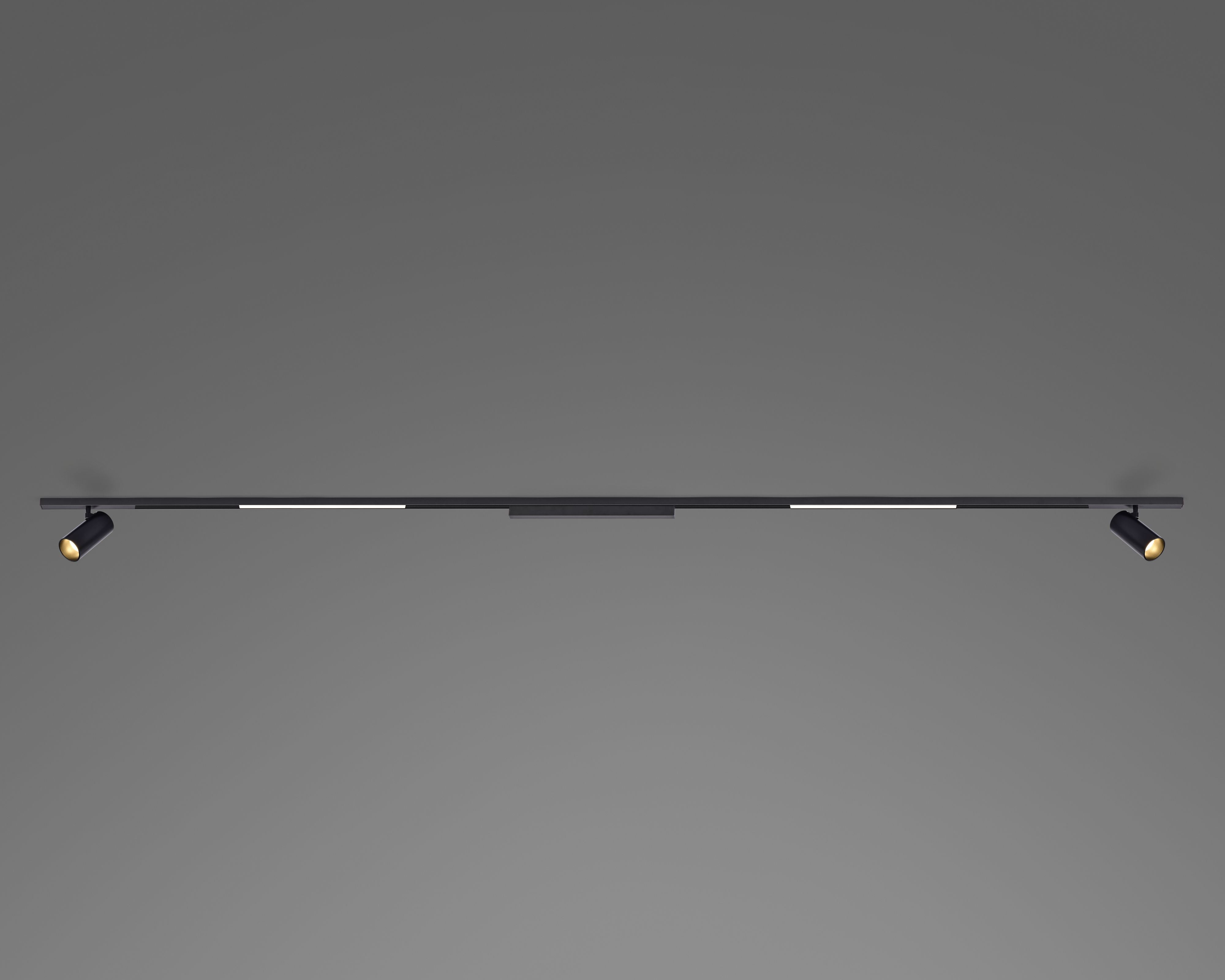 Pacchetto Karma binario magnetico 2 metri. Sorgenti luminose: 2 Faretti Large 7W + 2 Strip led 30cm