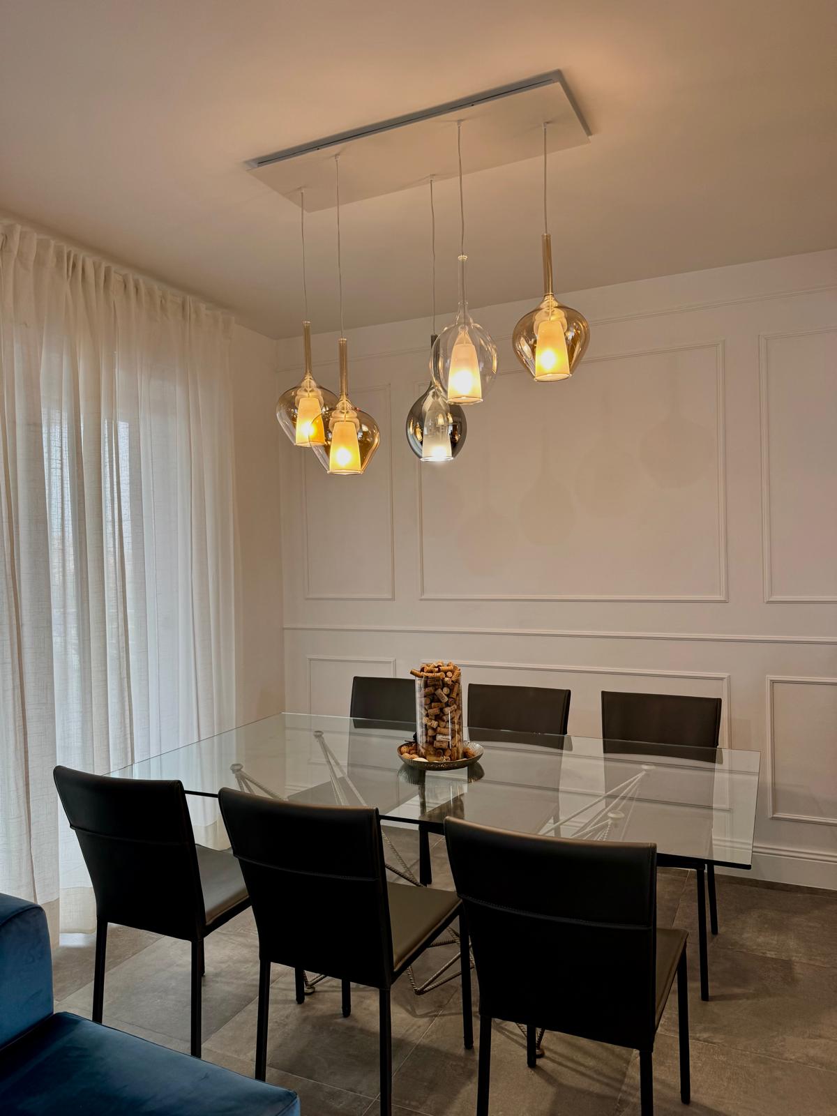 Sospensione Flower - Trasparente