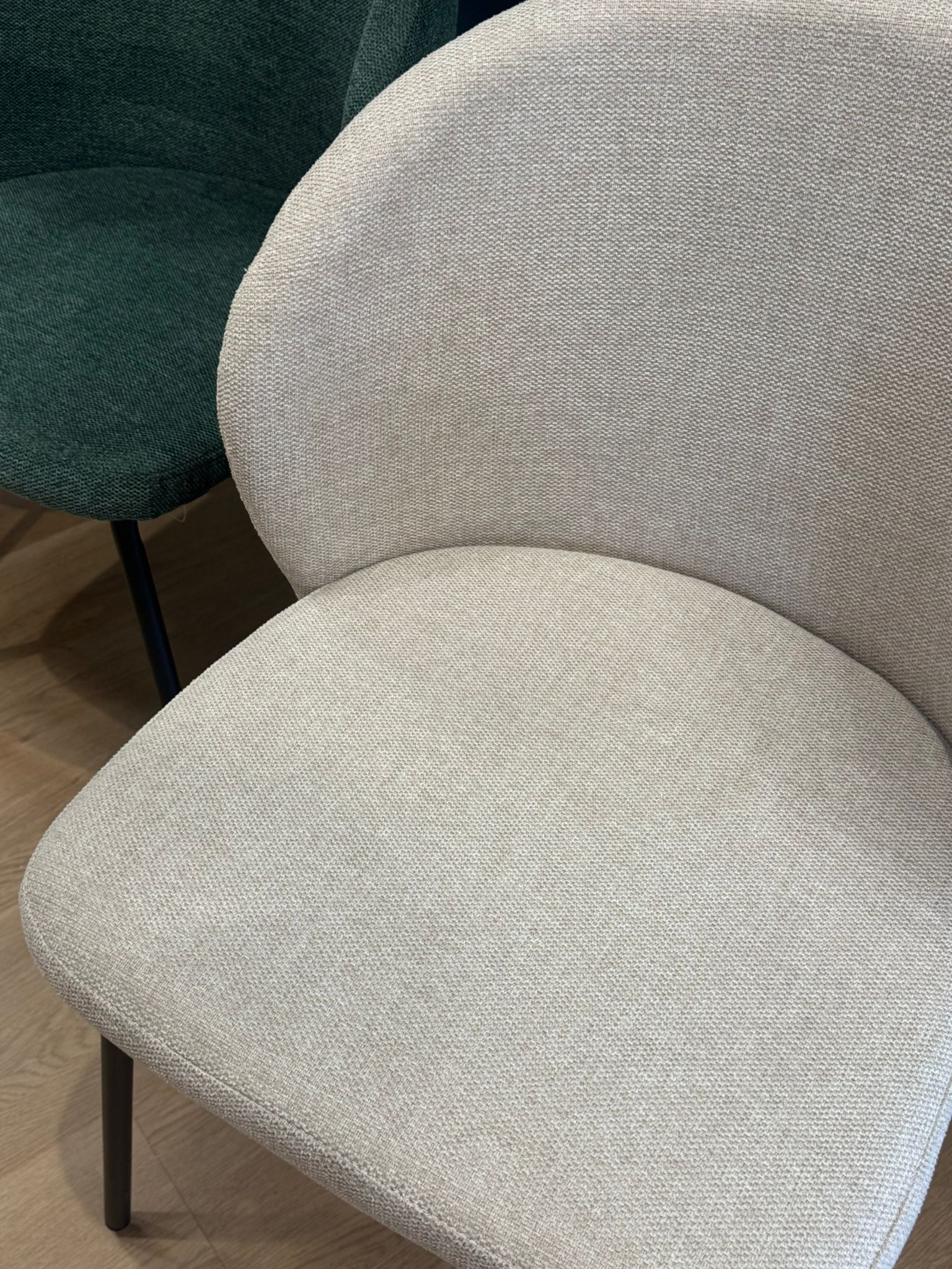 Set 4 poltrone Giulia - tessuto beige