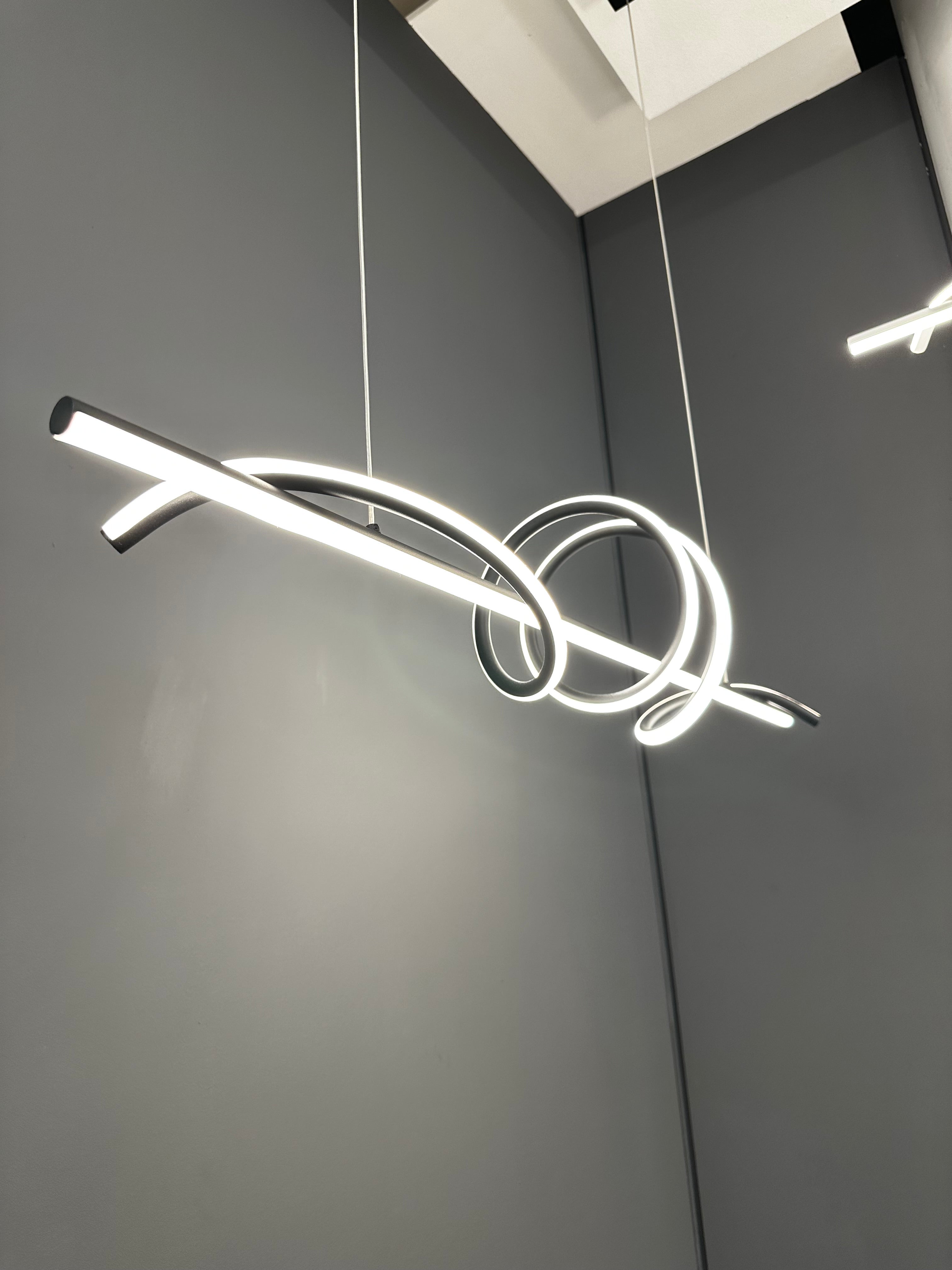 Sospensione Wave - Nero