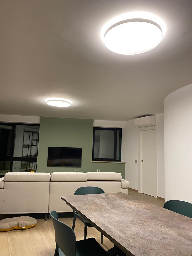 Plafoniera Slim - Bianco