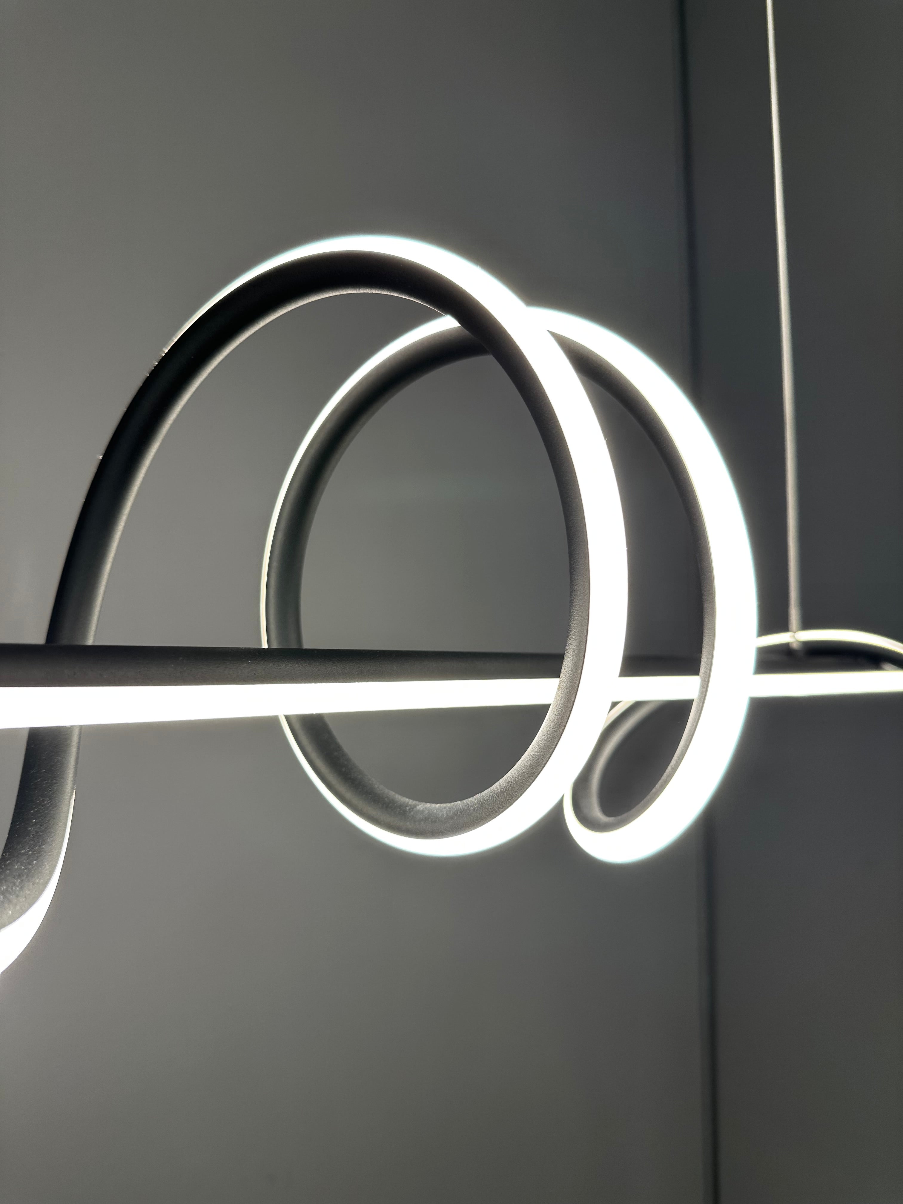 Sospensione Wave - Nero