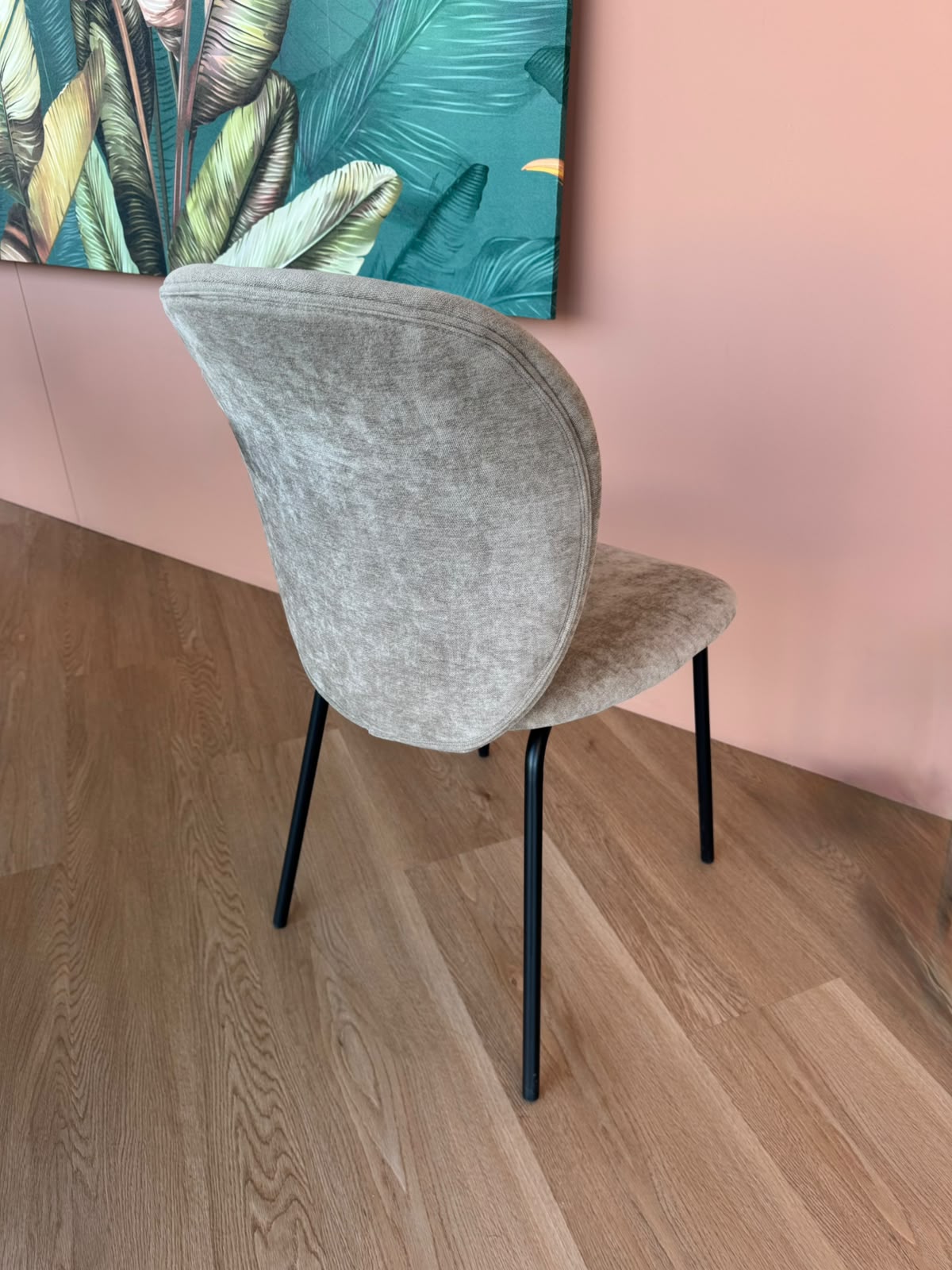 Set 2 poltrone Eva - tessuto beige