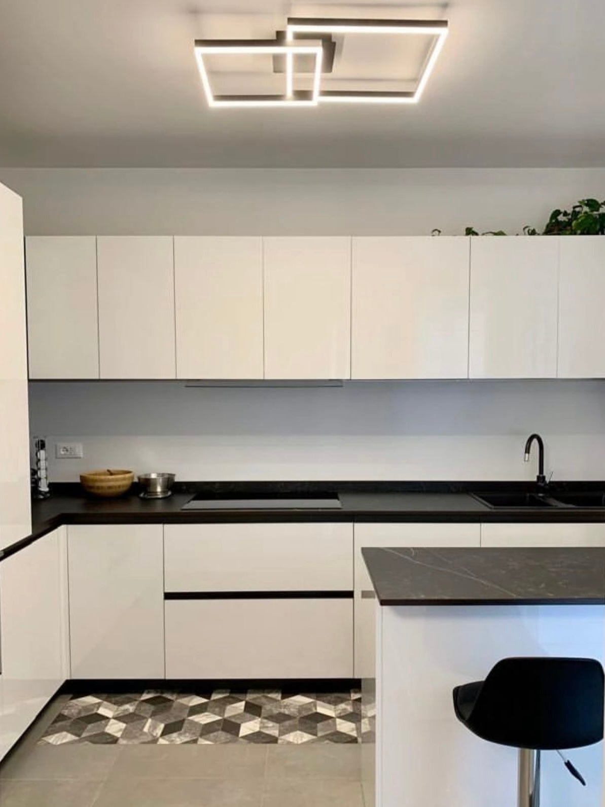 Plafoniera Minerva- 2 elementi