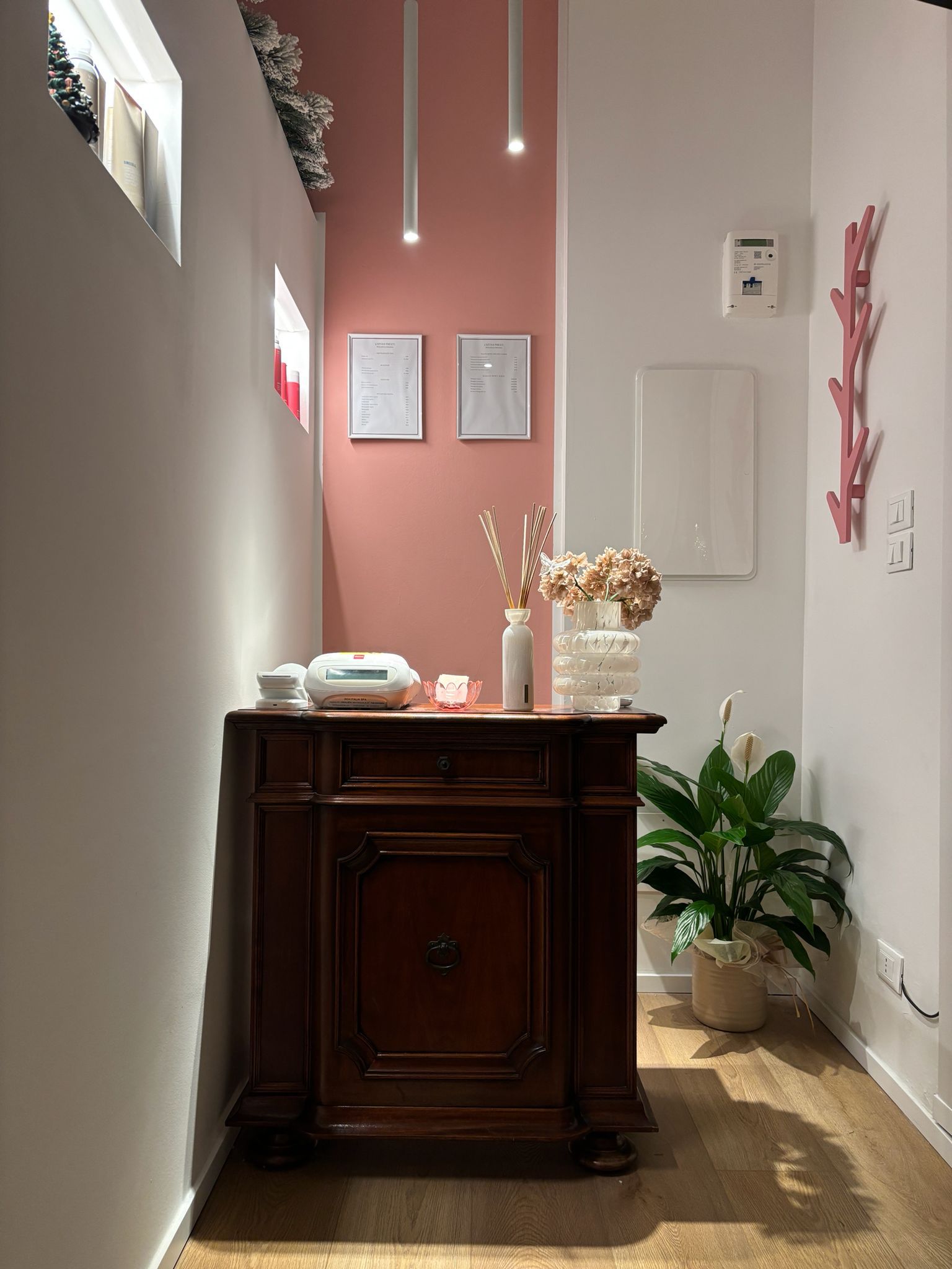 Sospensione cilindro Boston - Bianco