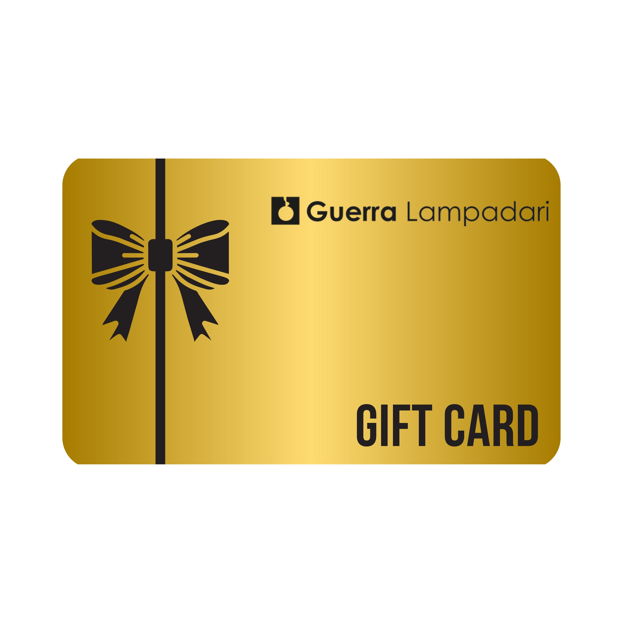 Gift Card Guerra Lampadari