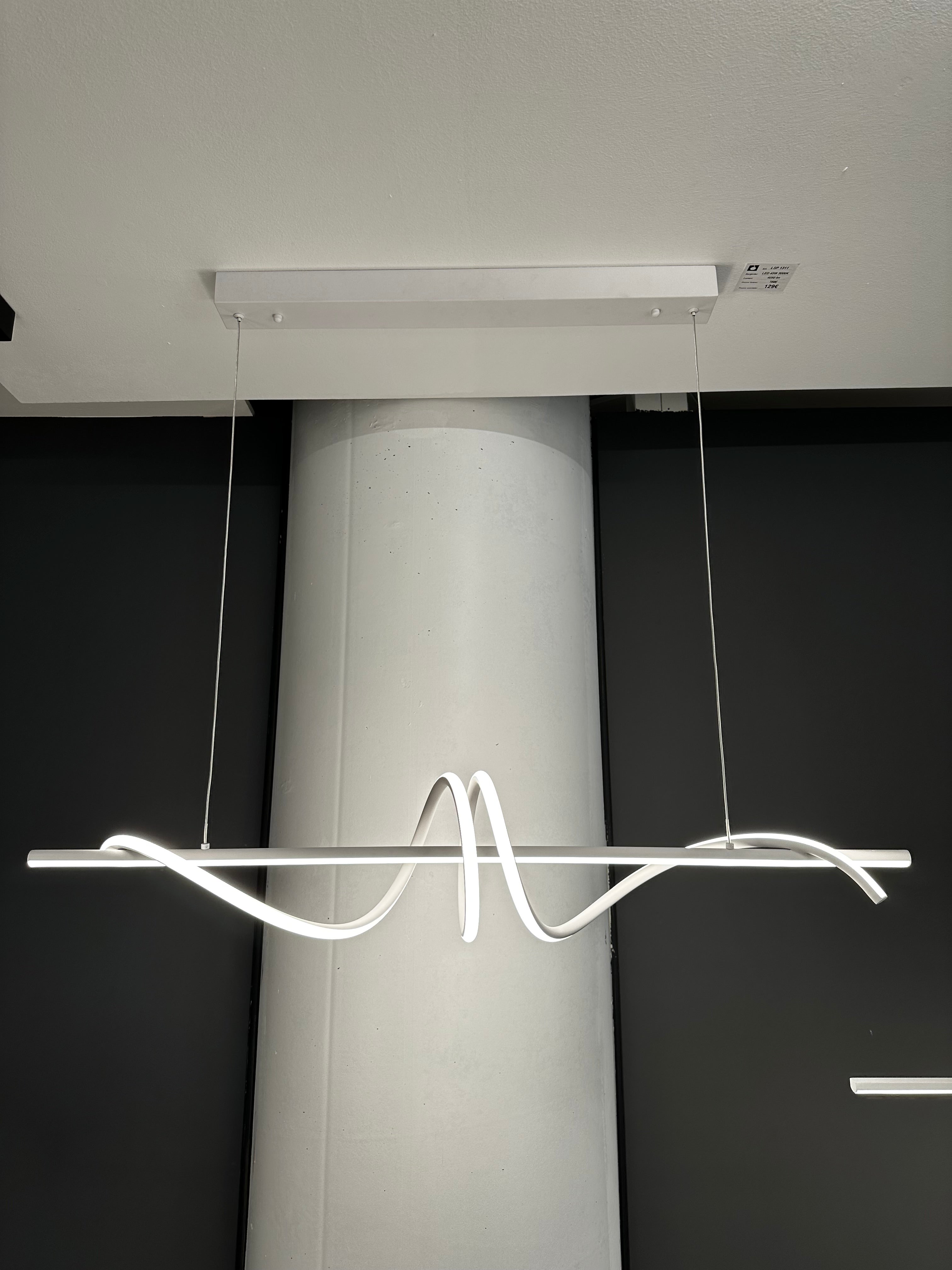 Sospensione Wave - Bianco