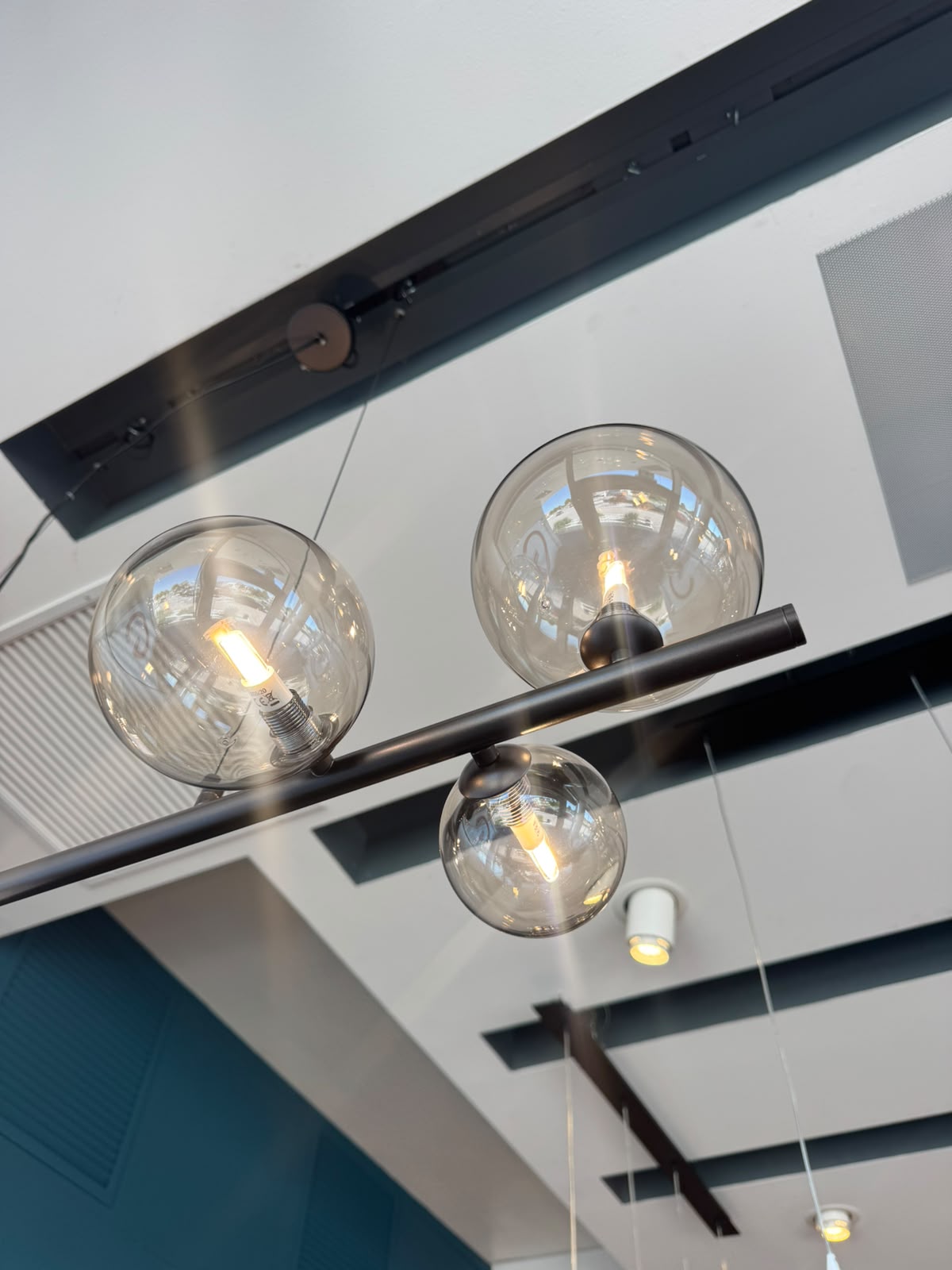 Sospensione Bubble Linear - Bronzo