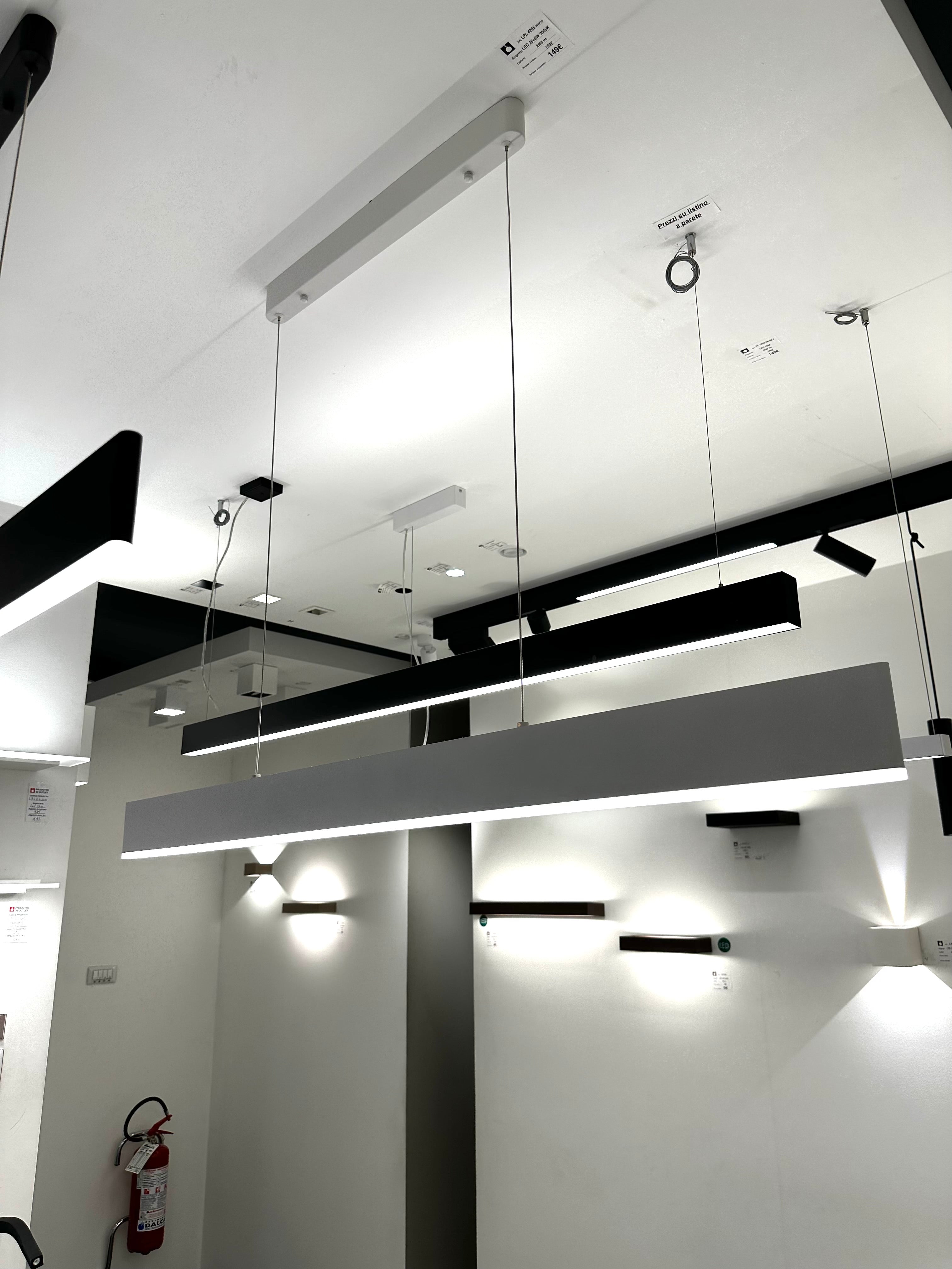 Sospensione Slim - Bianco