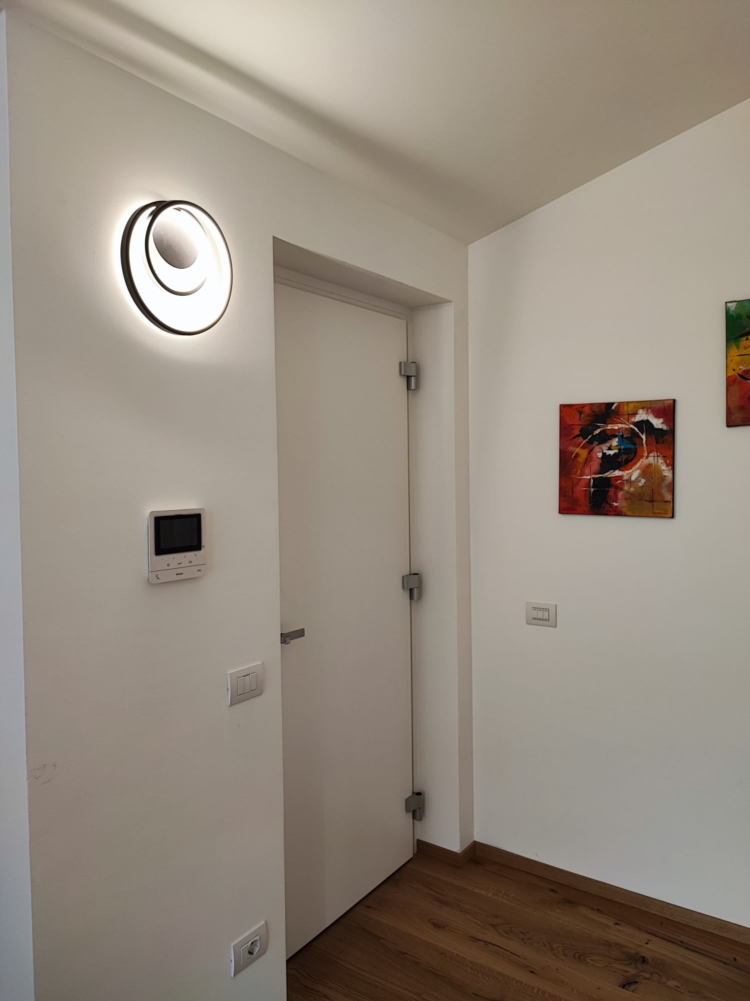 Plafoniera e Applique Island - Nero