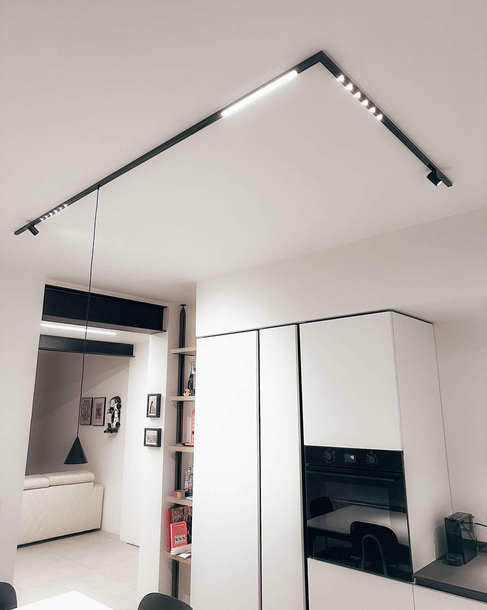 Sistema Karma- Binario magnetico 100cm - Nero