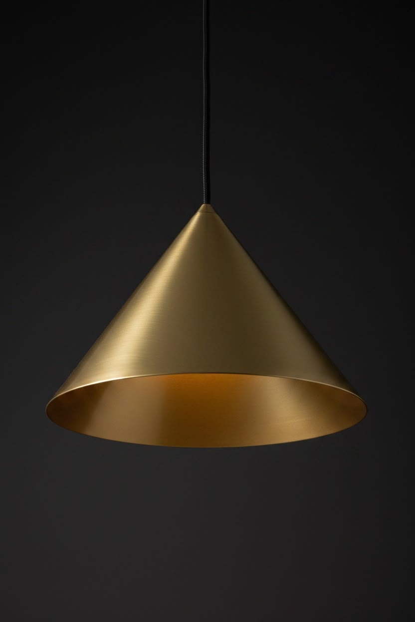 Sospensione Cono - Oro