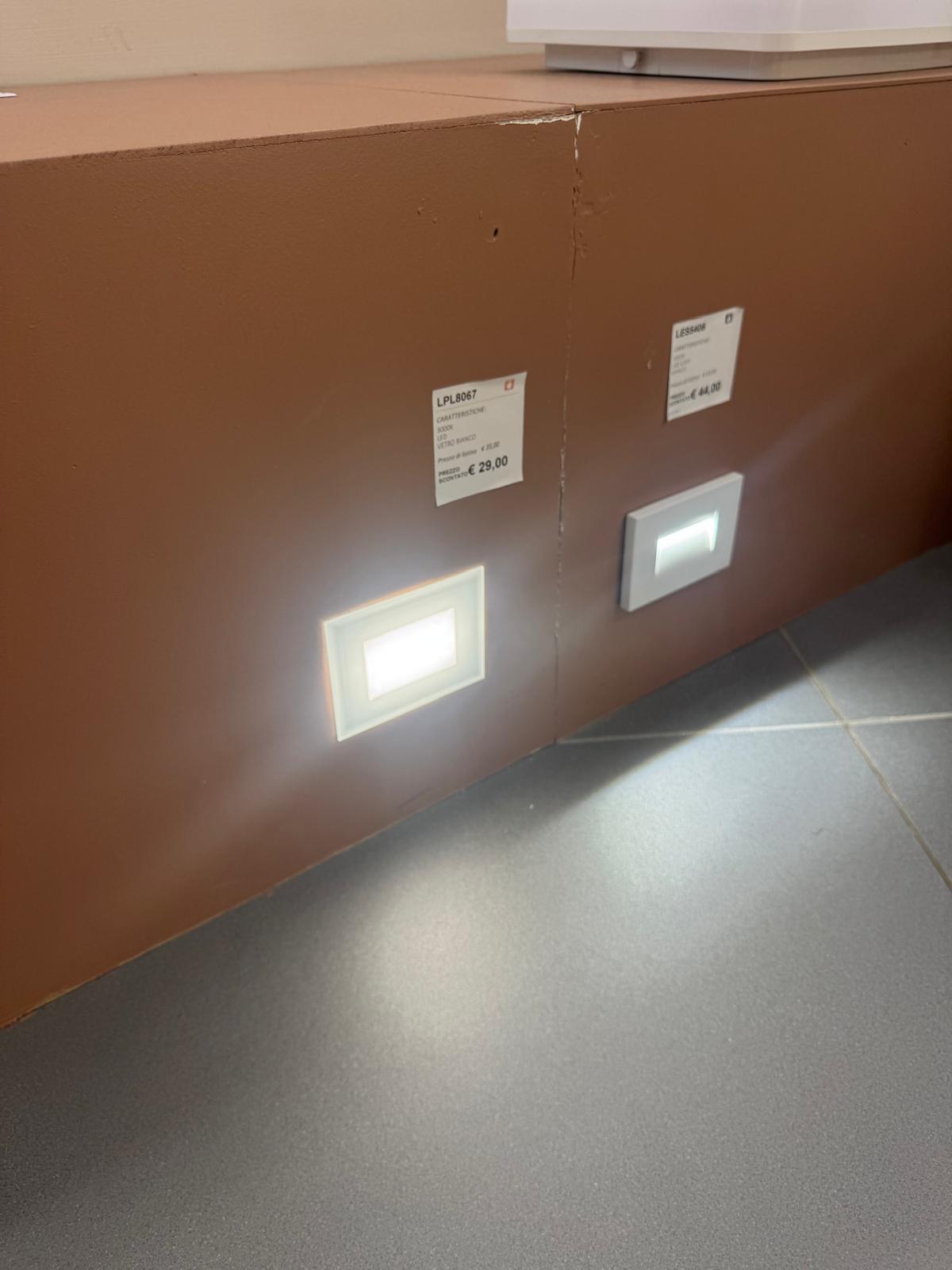 Faretto segnapasso per 503 Vetro