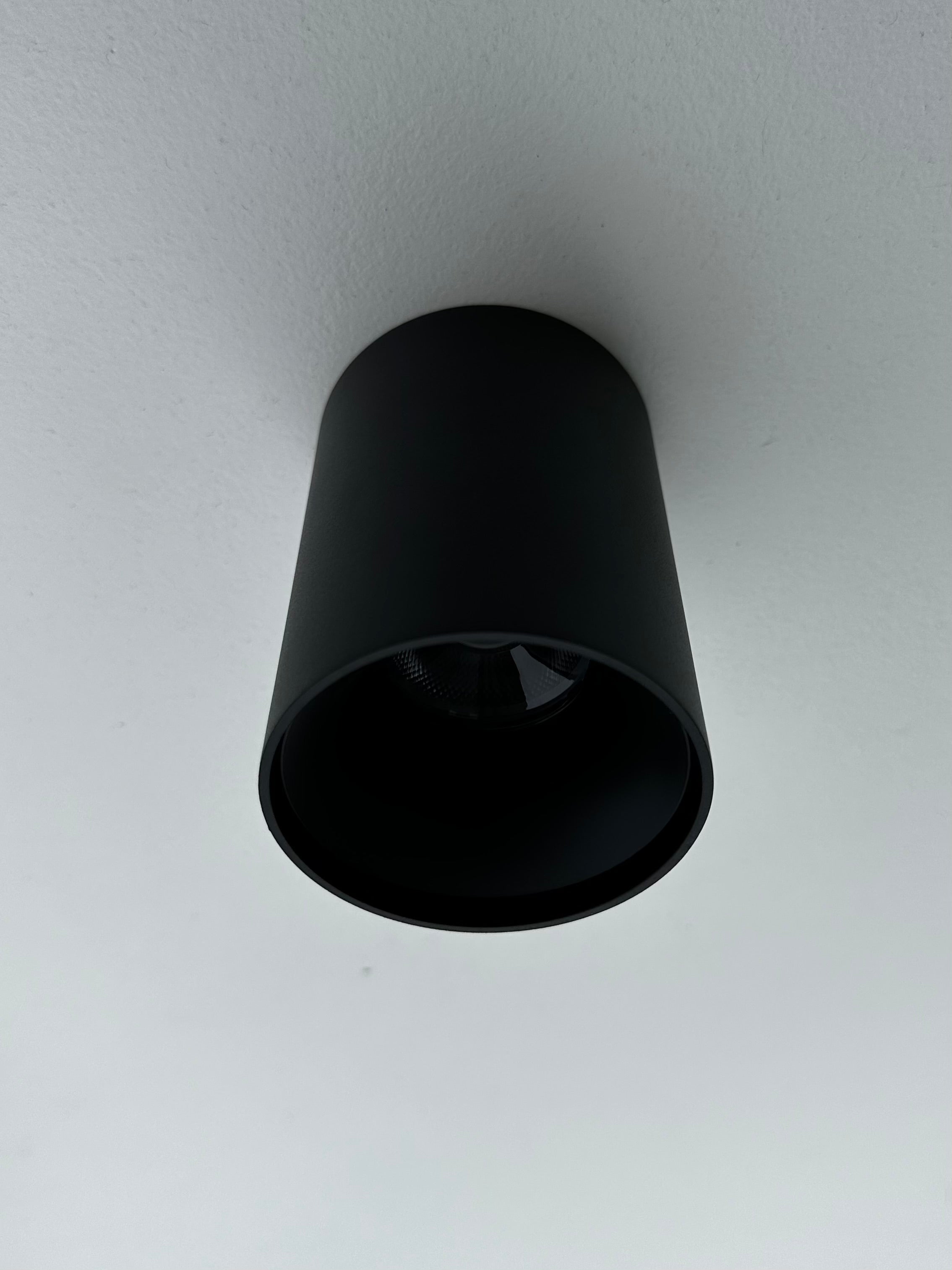 Faretto tondo Sona - Nero