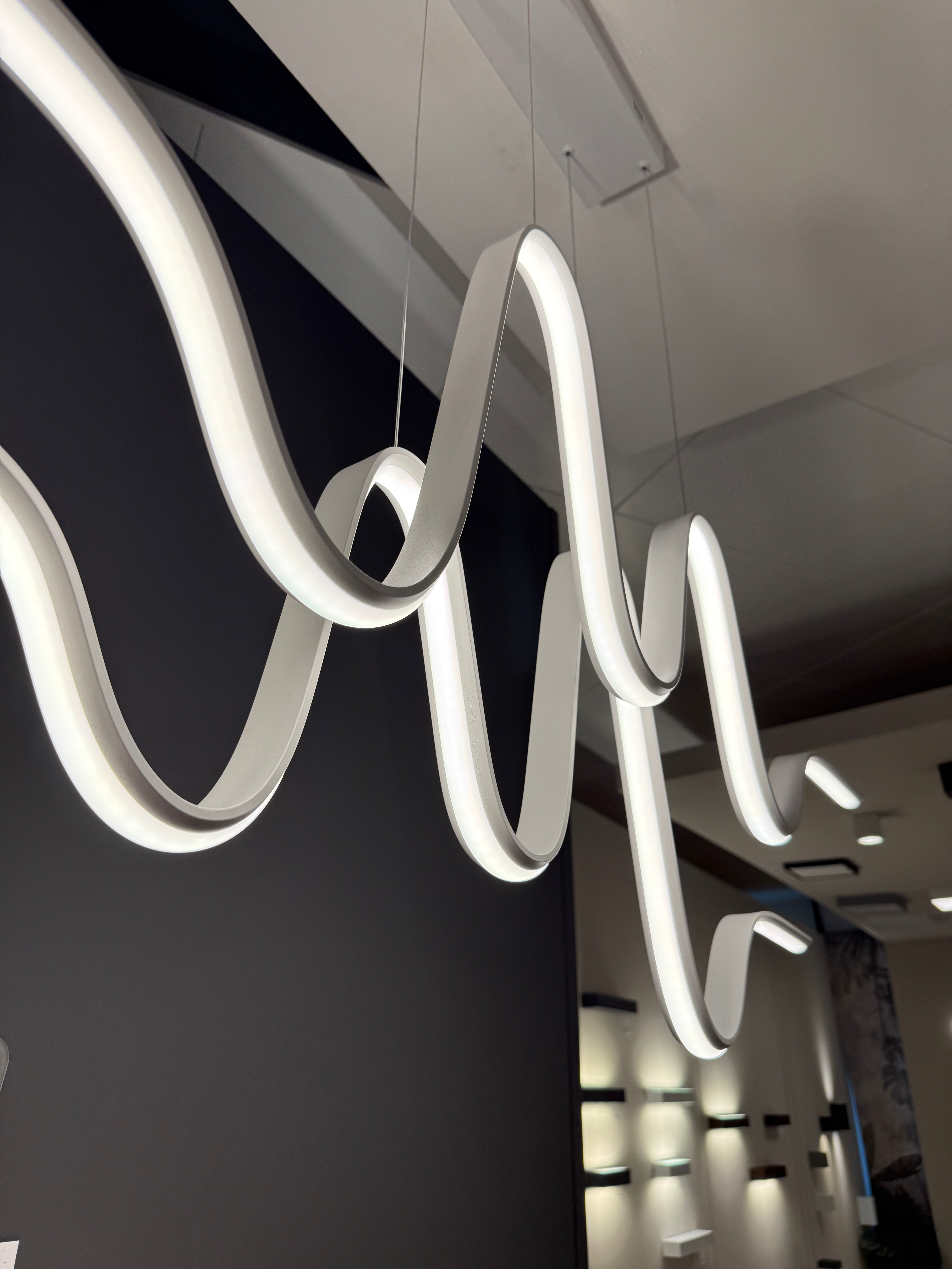 Sospensione Ritmo - bianco