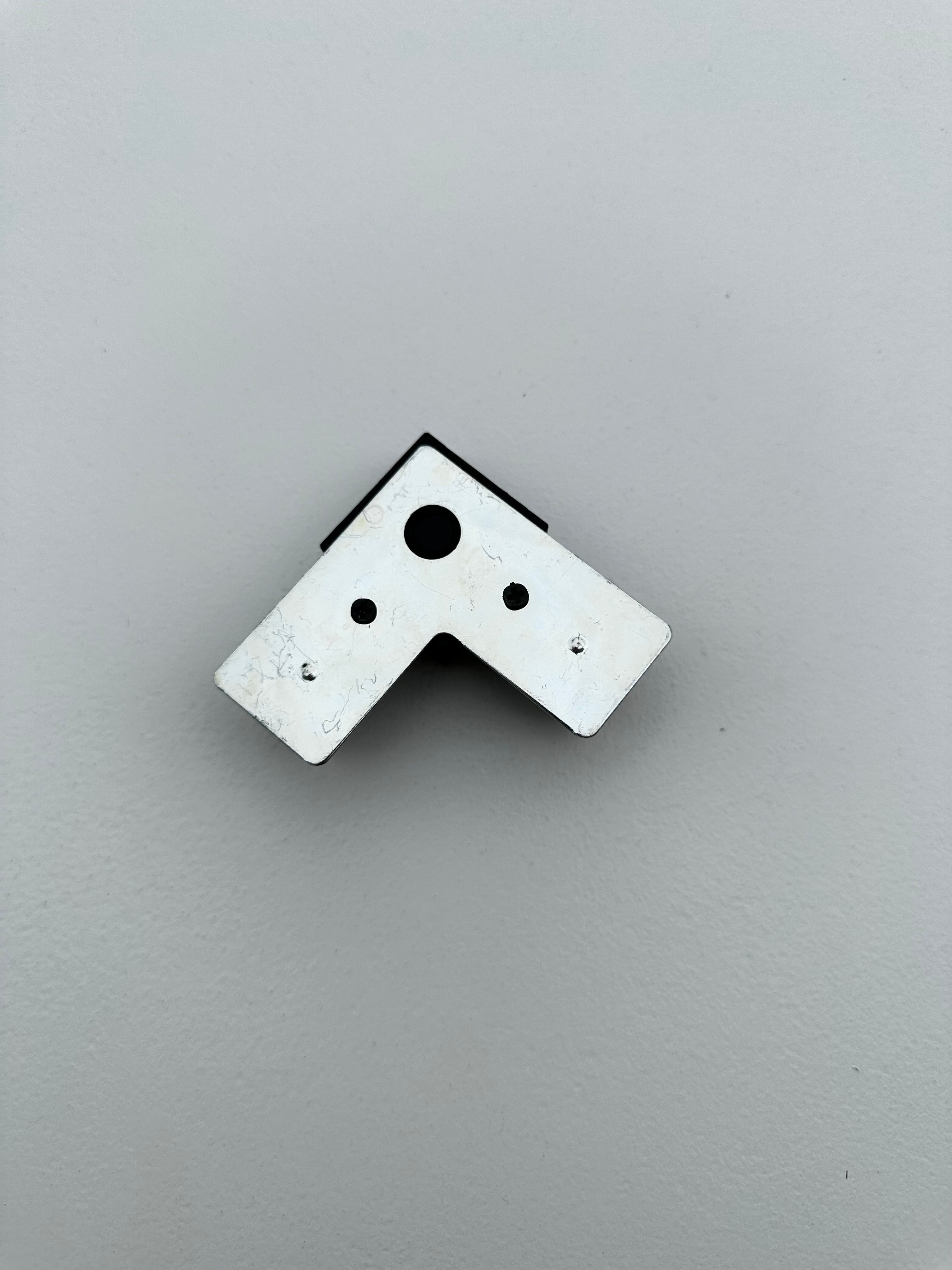 Sistema Nova - Giunto angolare - Nero