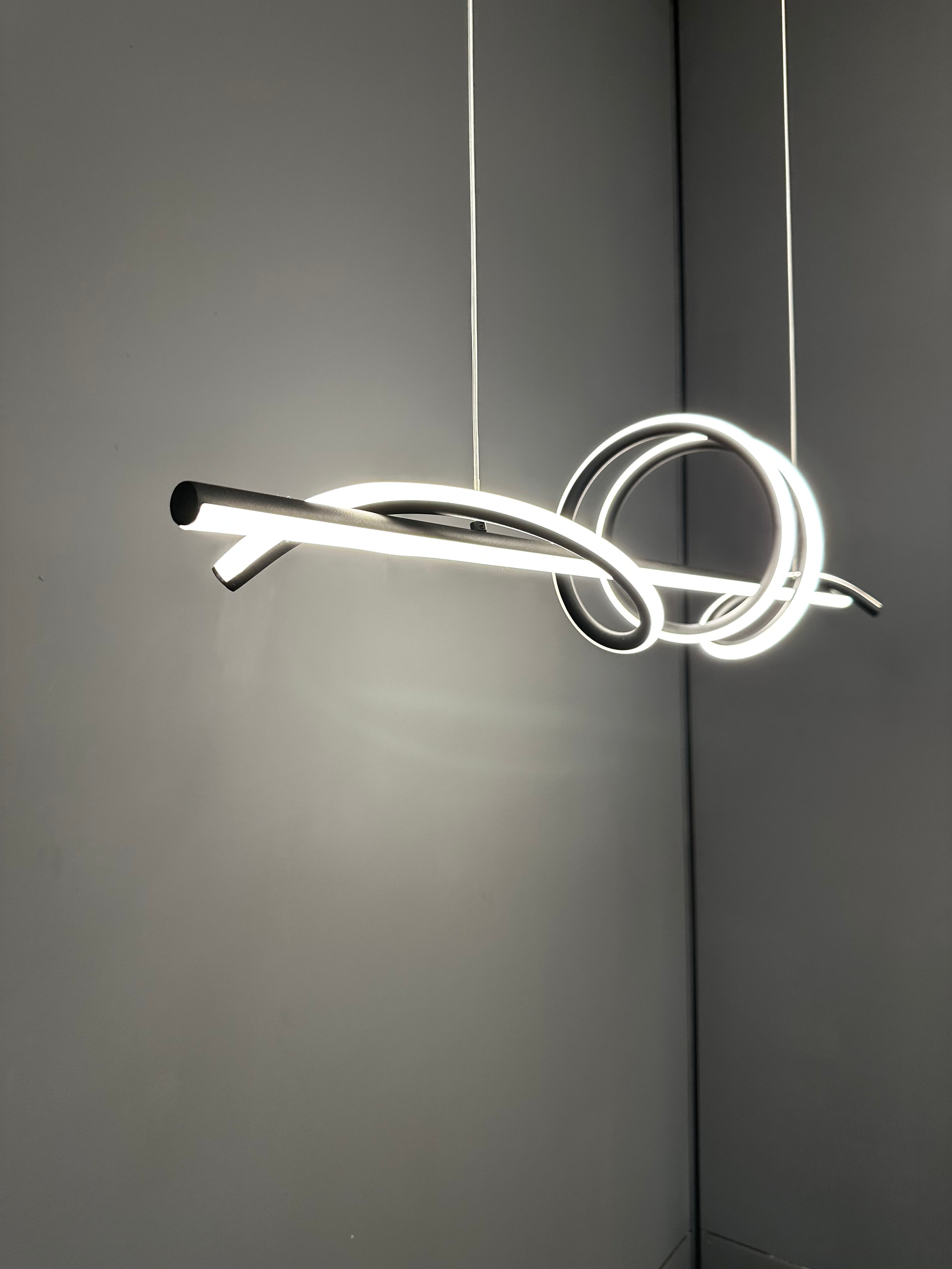 Sospensione Wave - Nero