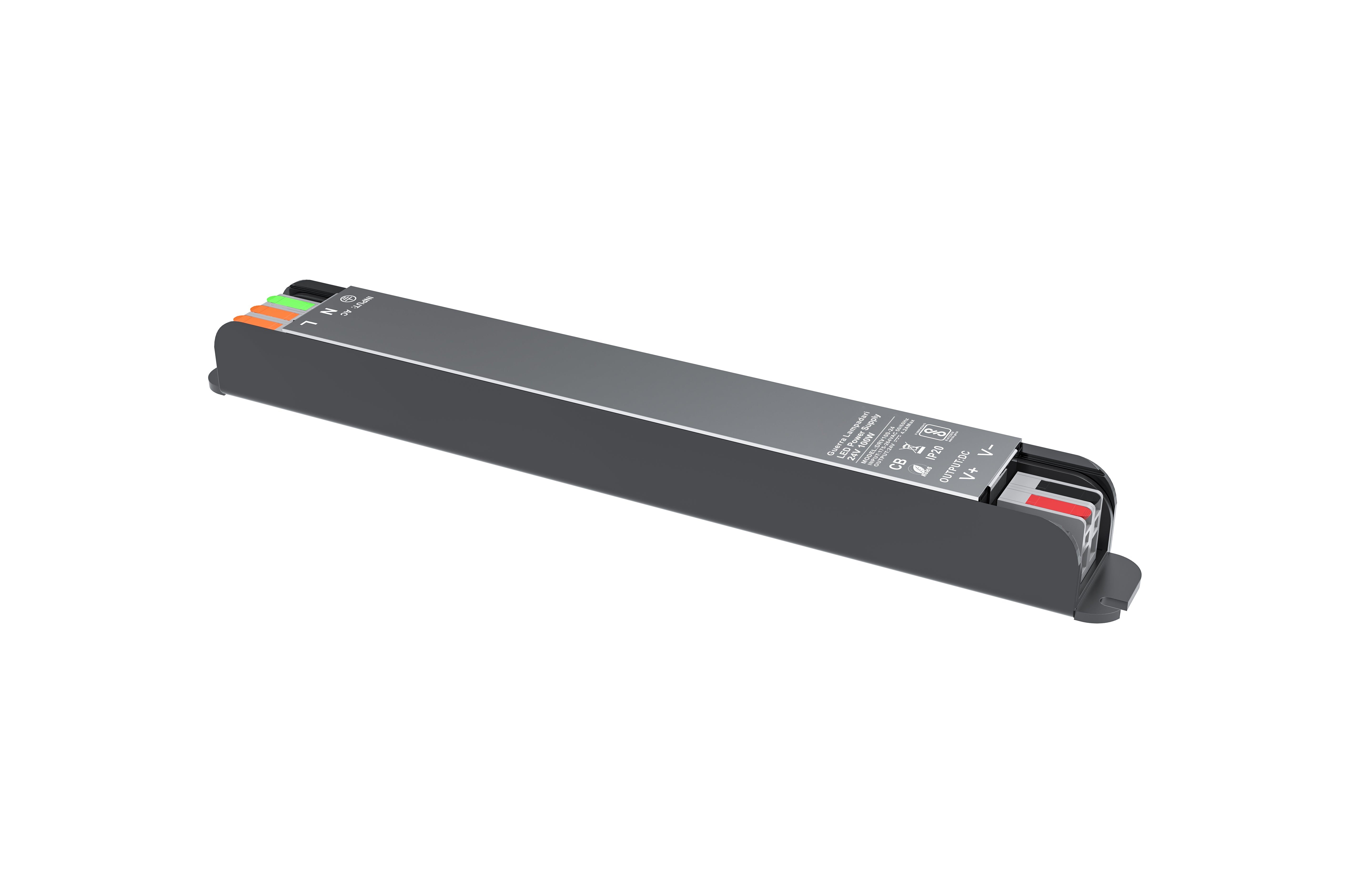 Trasformatore Slim 100W 24v