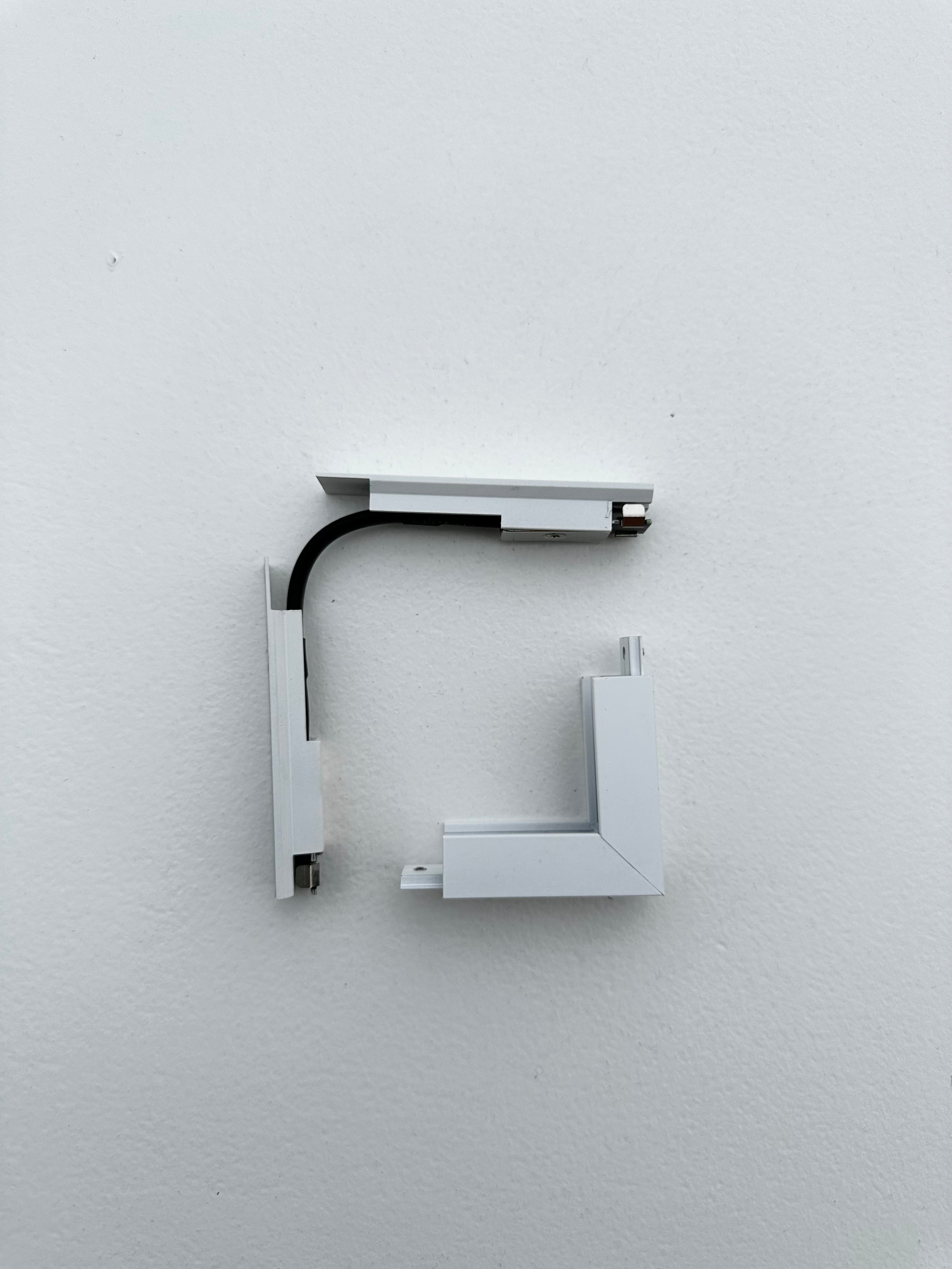 Sistema Karma- Kit giunto angolo 90° parete/soffitto - Bianco