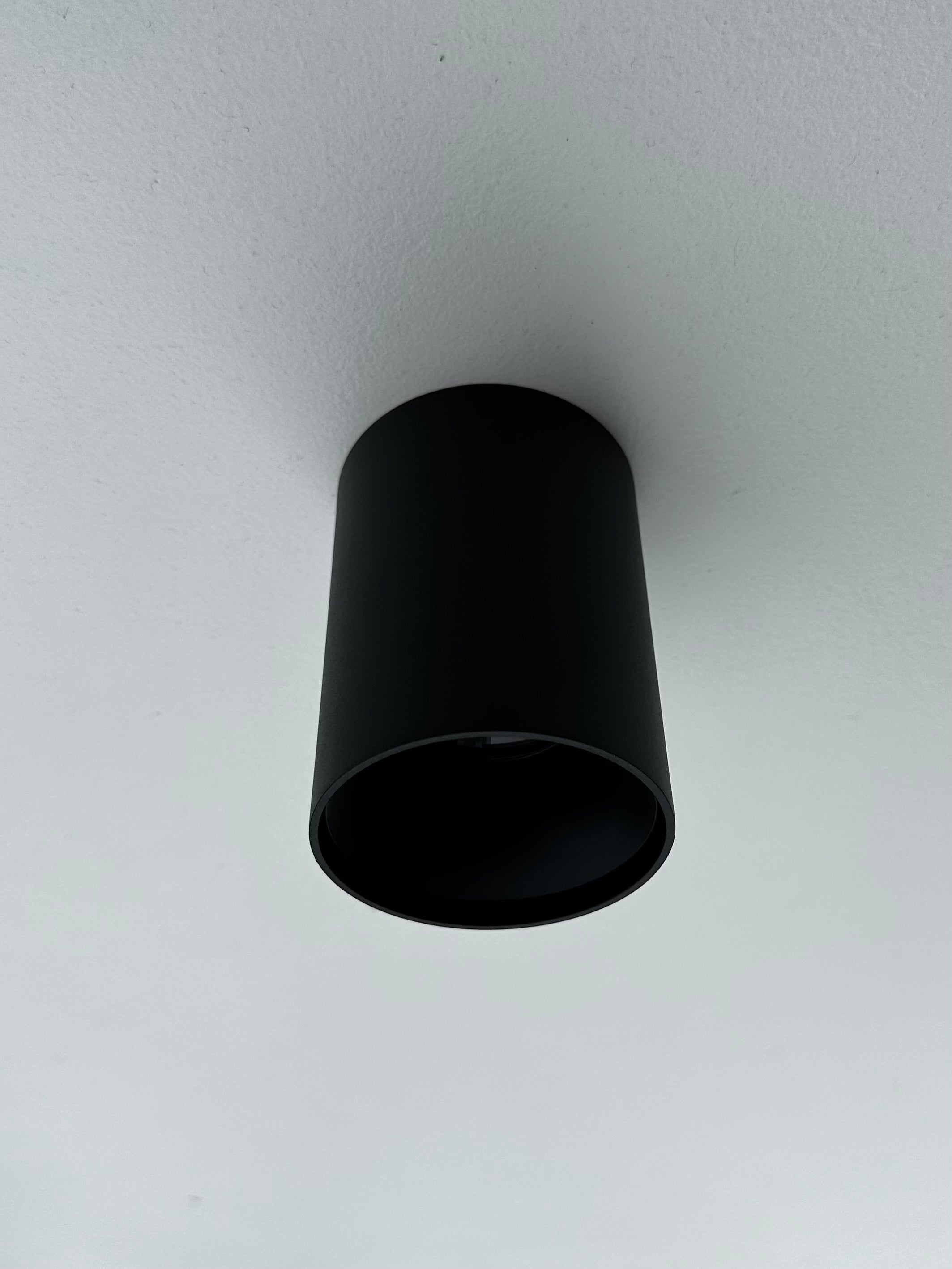 Faretto tondo Sona - Nero