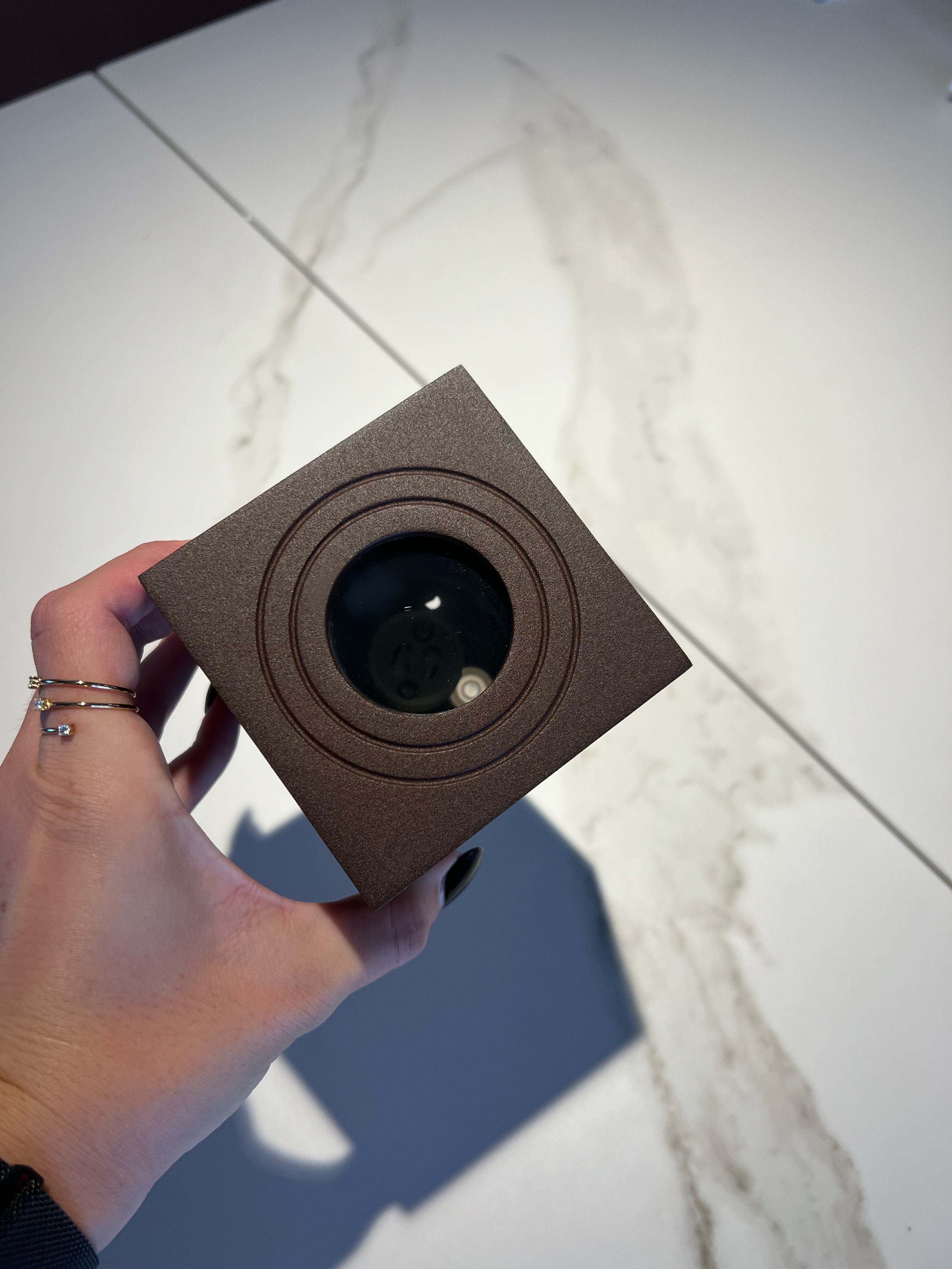 Cubetto soffitto esterno Print - Corten