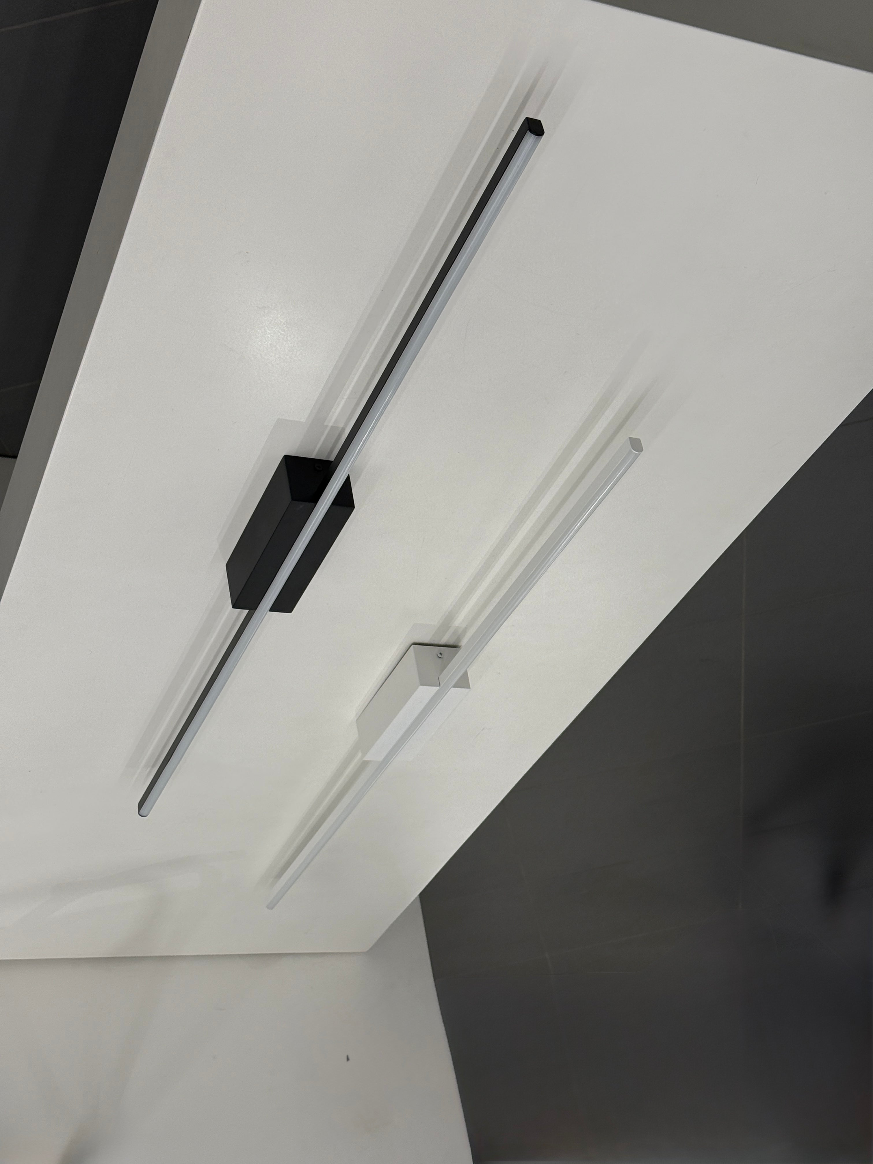 Plafoniera Linea 100 - Nera