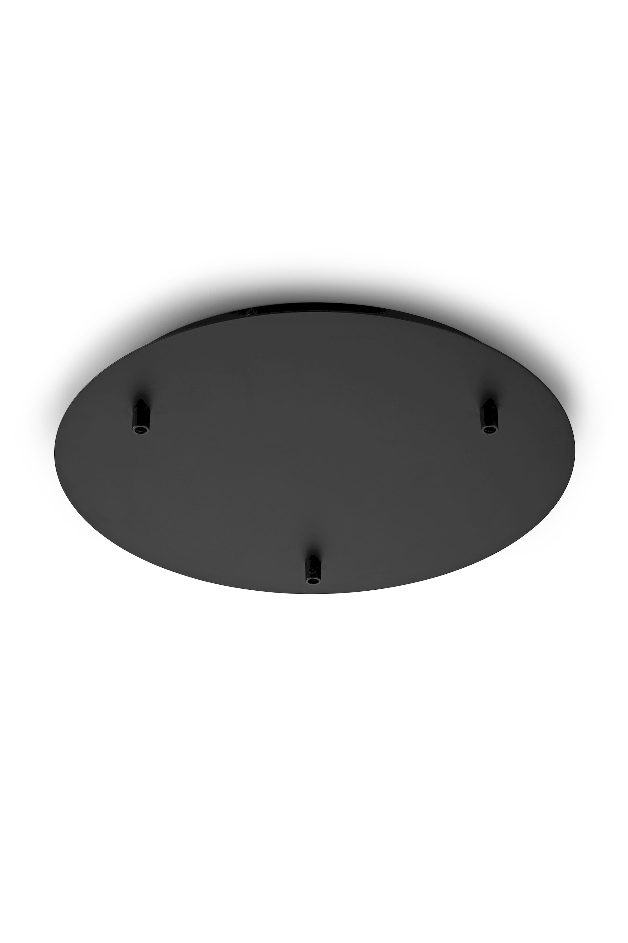 Rosone multiplo 3 uscite tondo - Nero