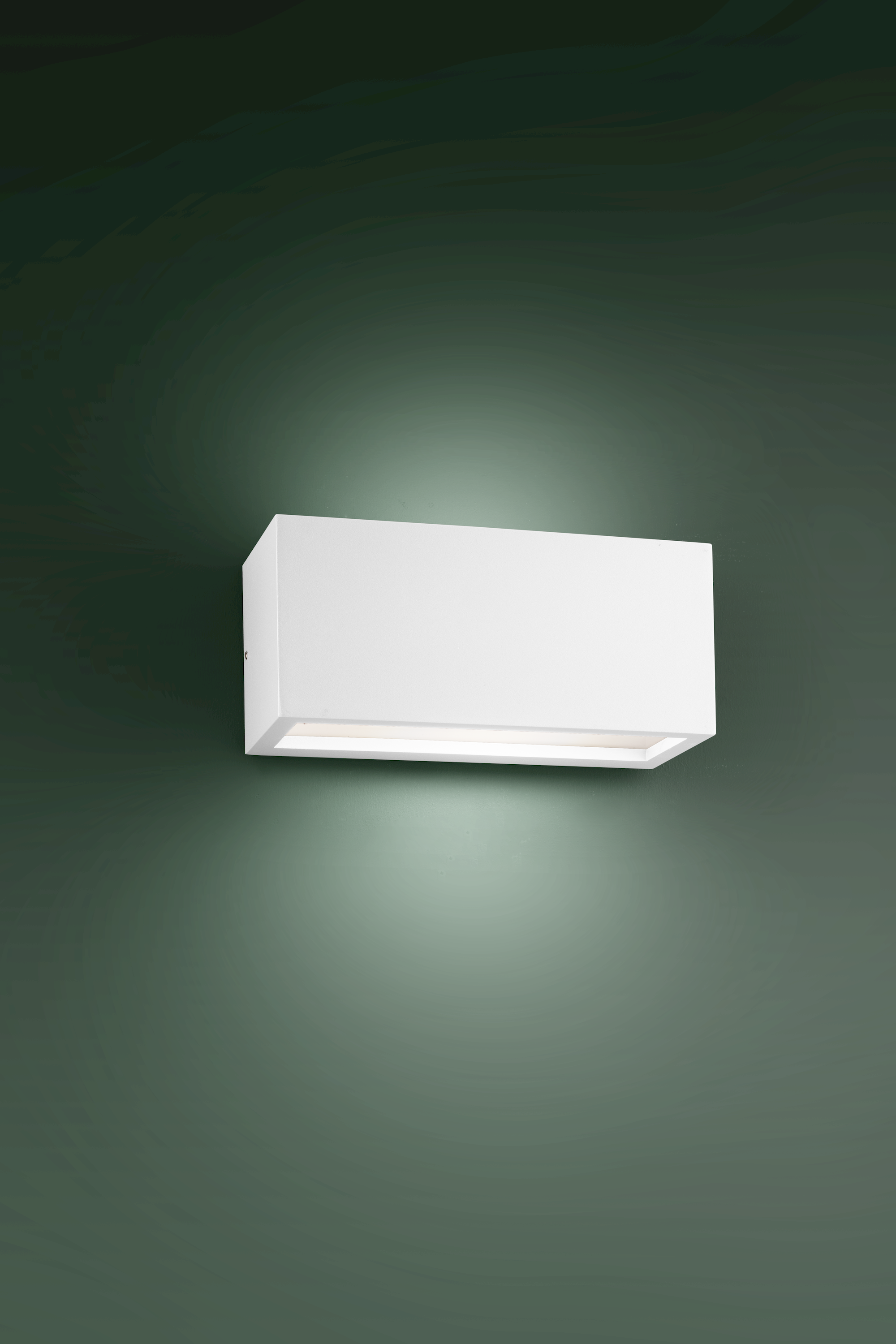Applique esterno Mask luce indiretta - Bianco