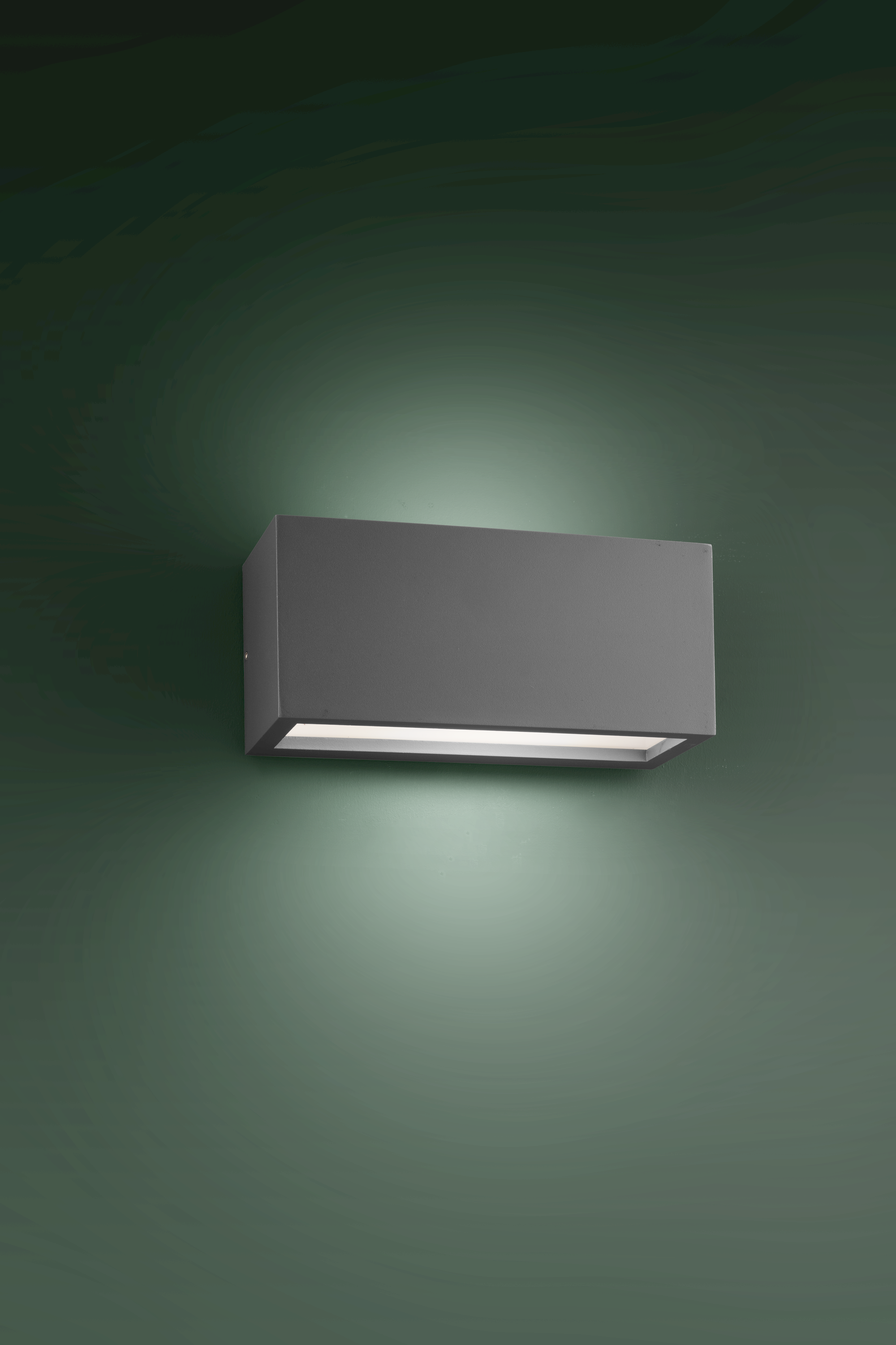 Applique esterno Mask luce indiretta - Antracite