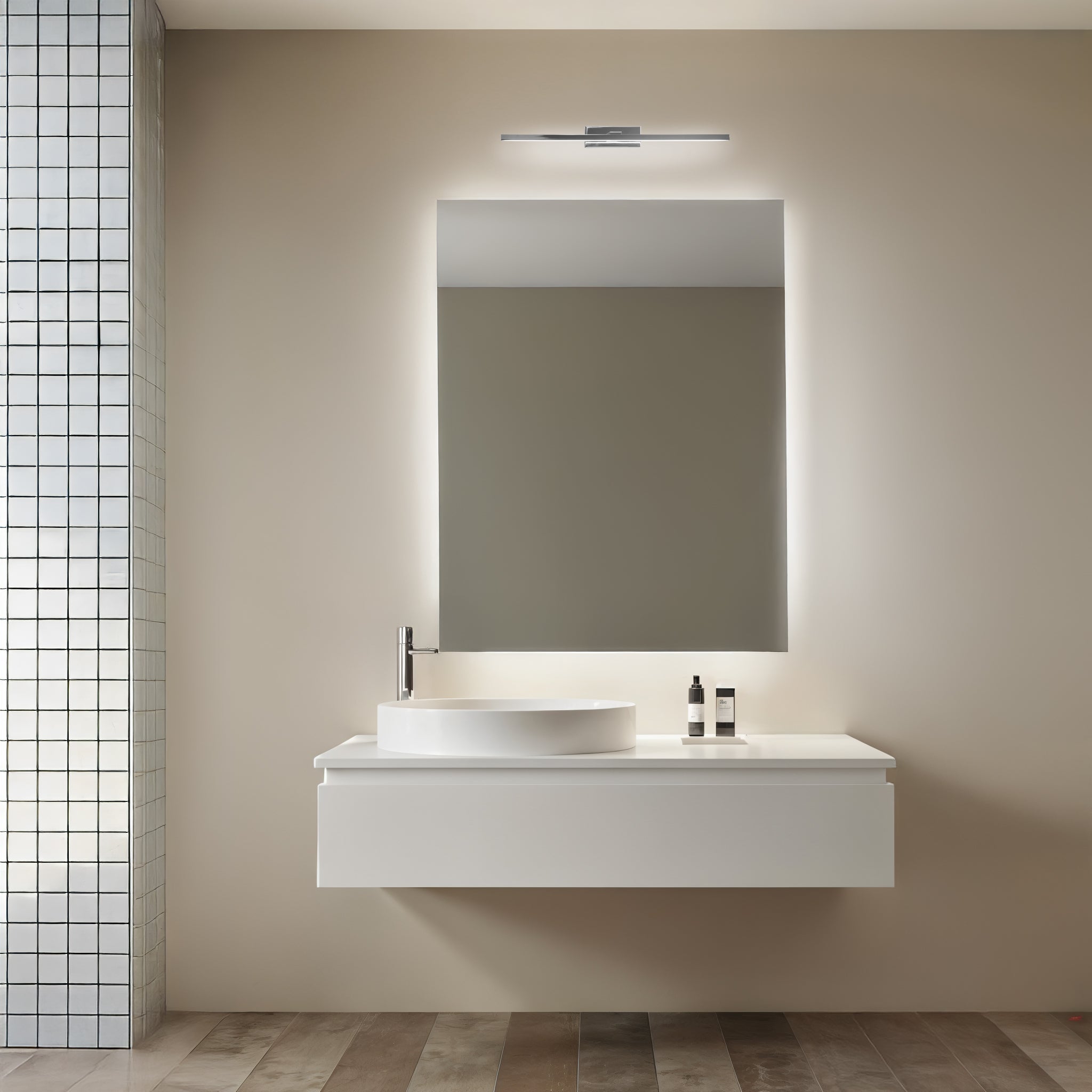 Applique Mirror - Cromo