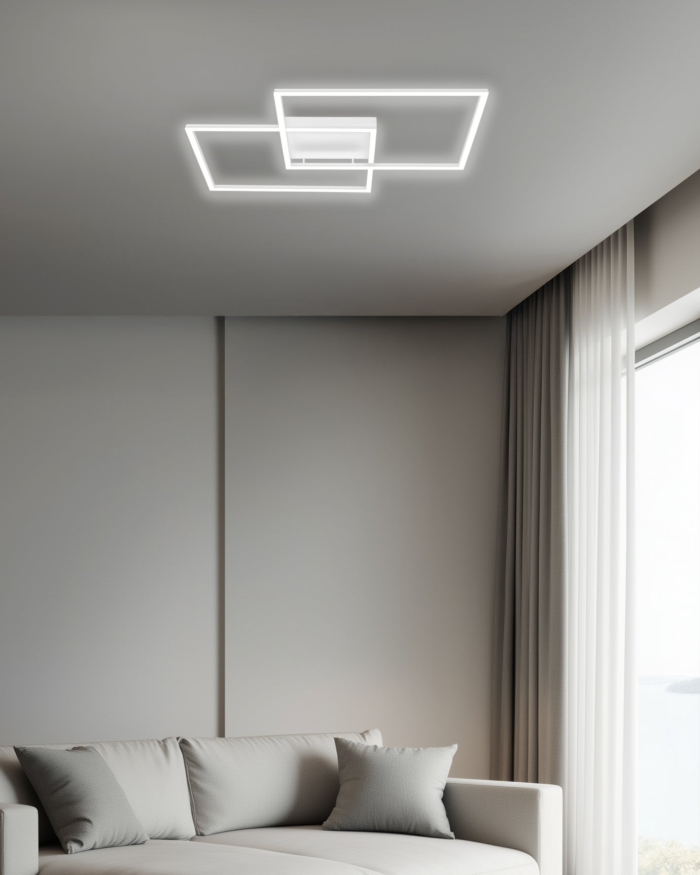 Plafoniera Giove - 2 elementi grandi