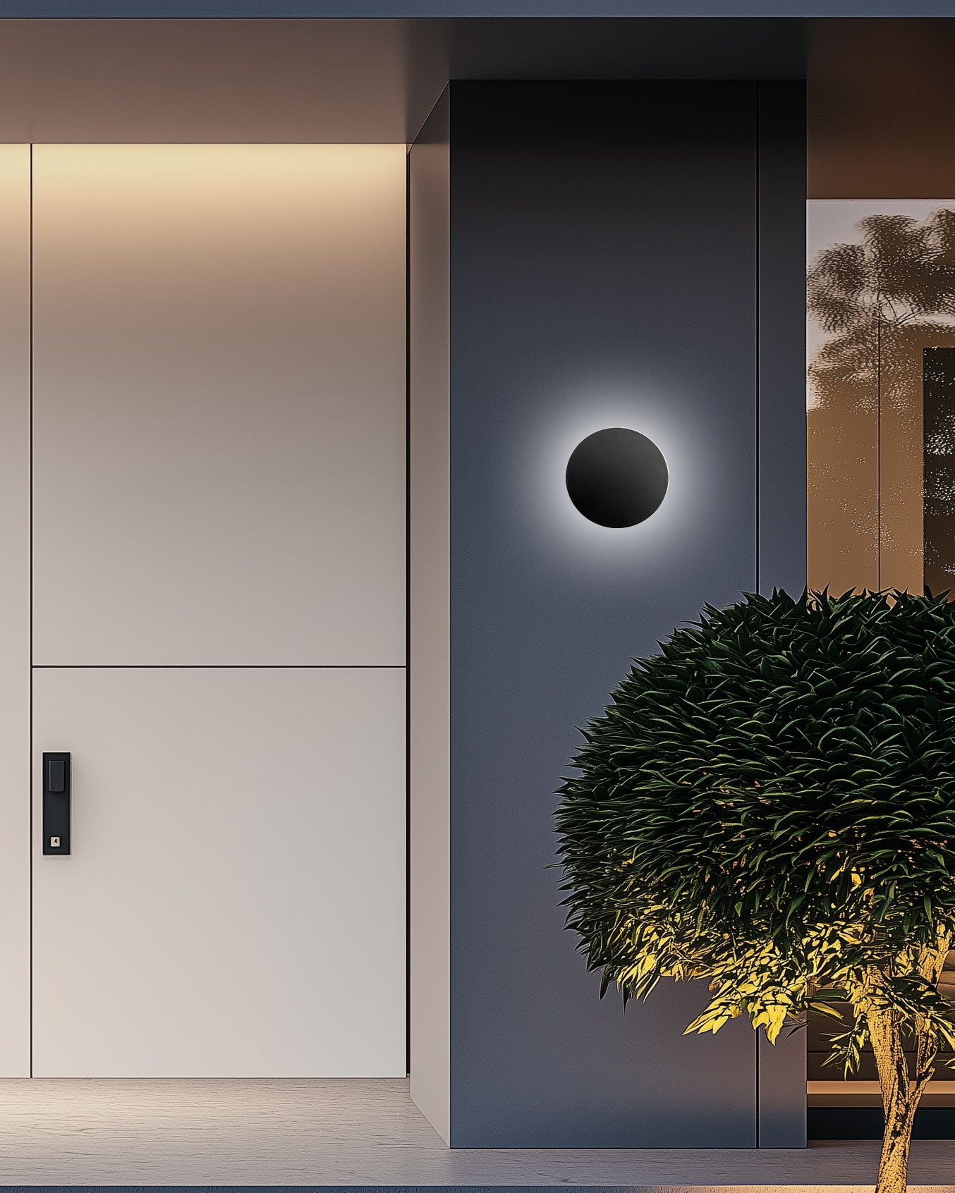 Applique Bottone - Nero