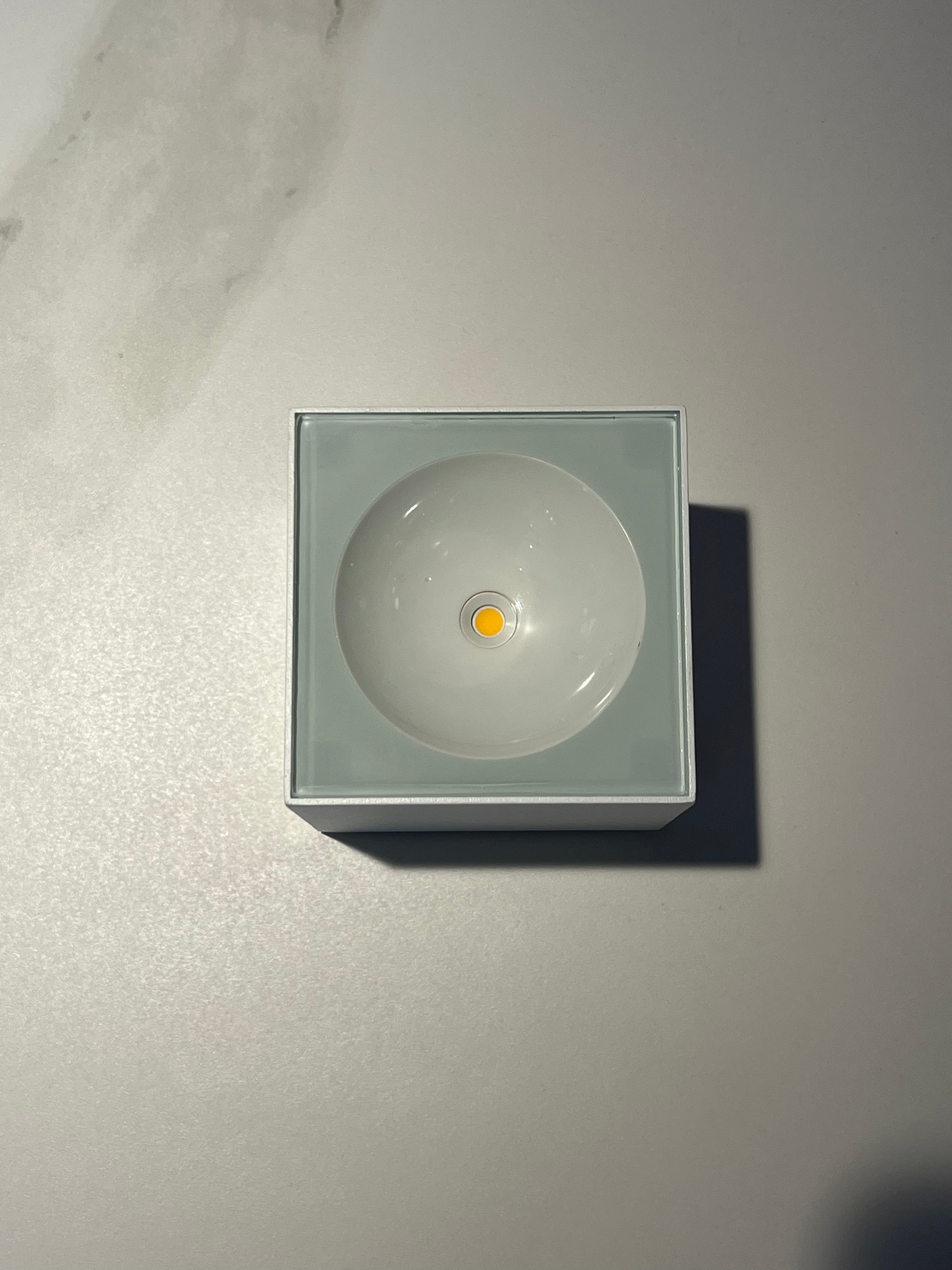 Cubetto soffitto esterno Elvis - Bianco