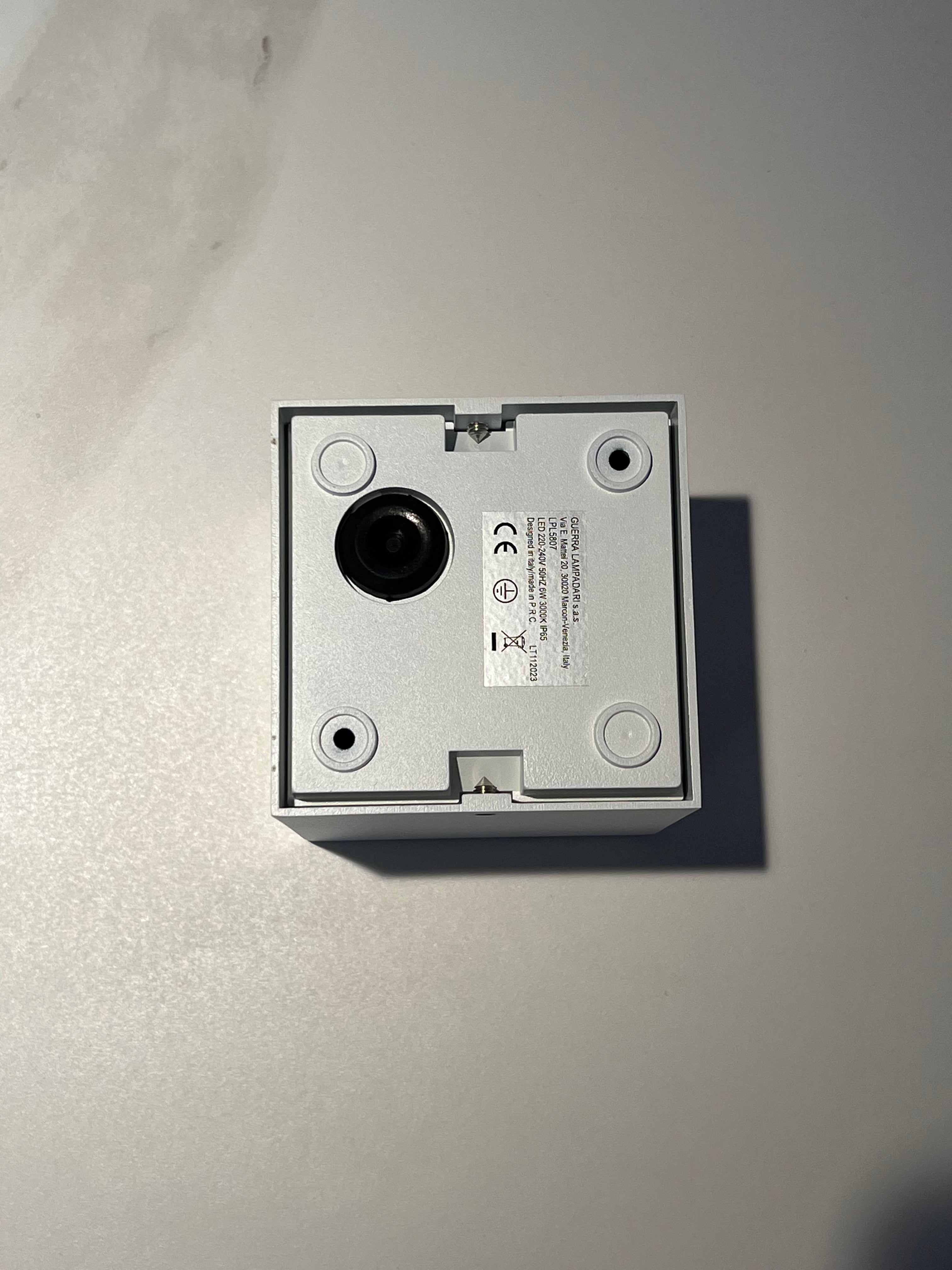 Cubetto soffitto esterno Elvis - Bianco