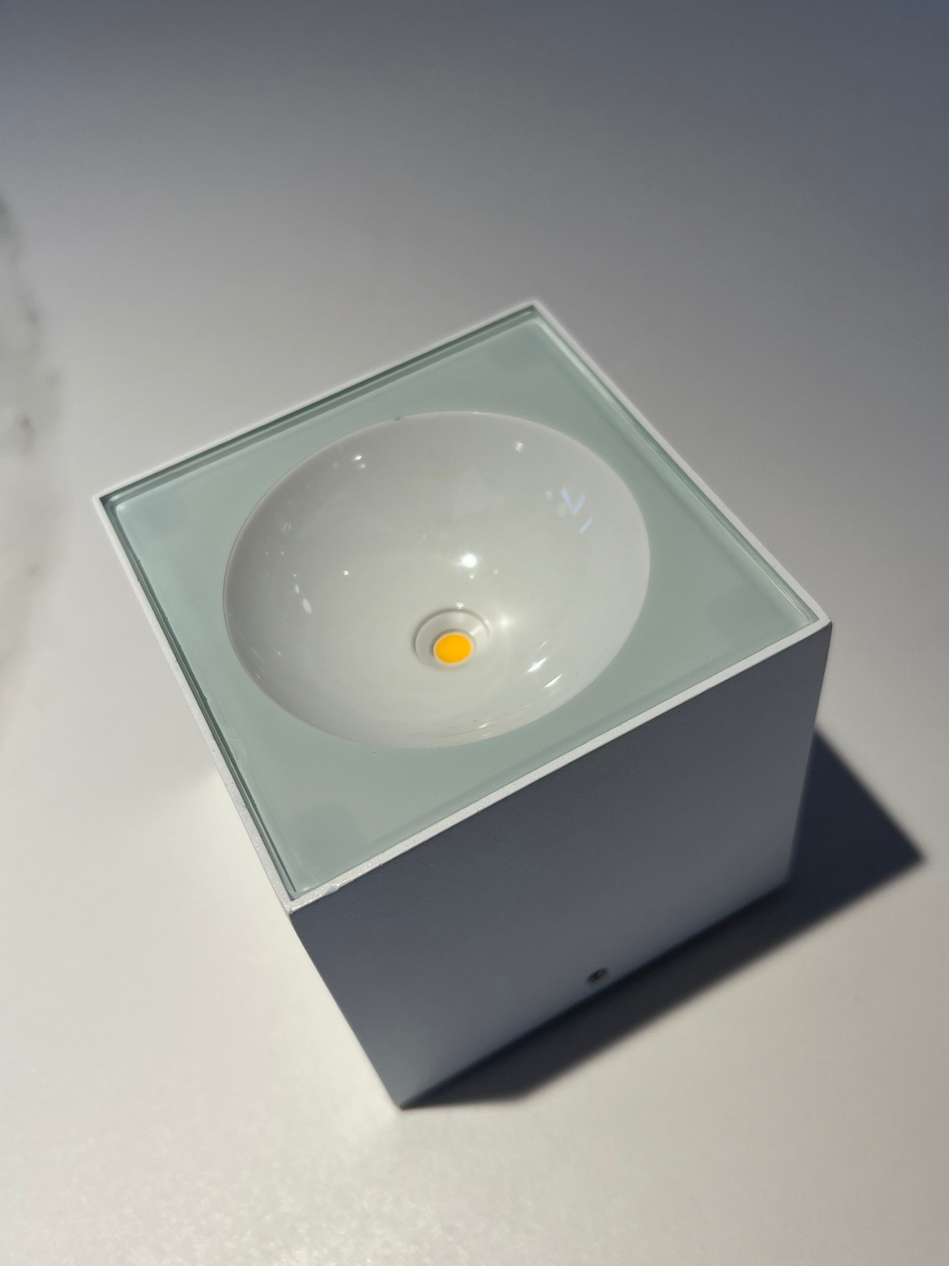 Cubetto soffitto esterno Elvis - Bianco