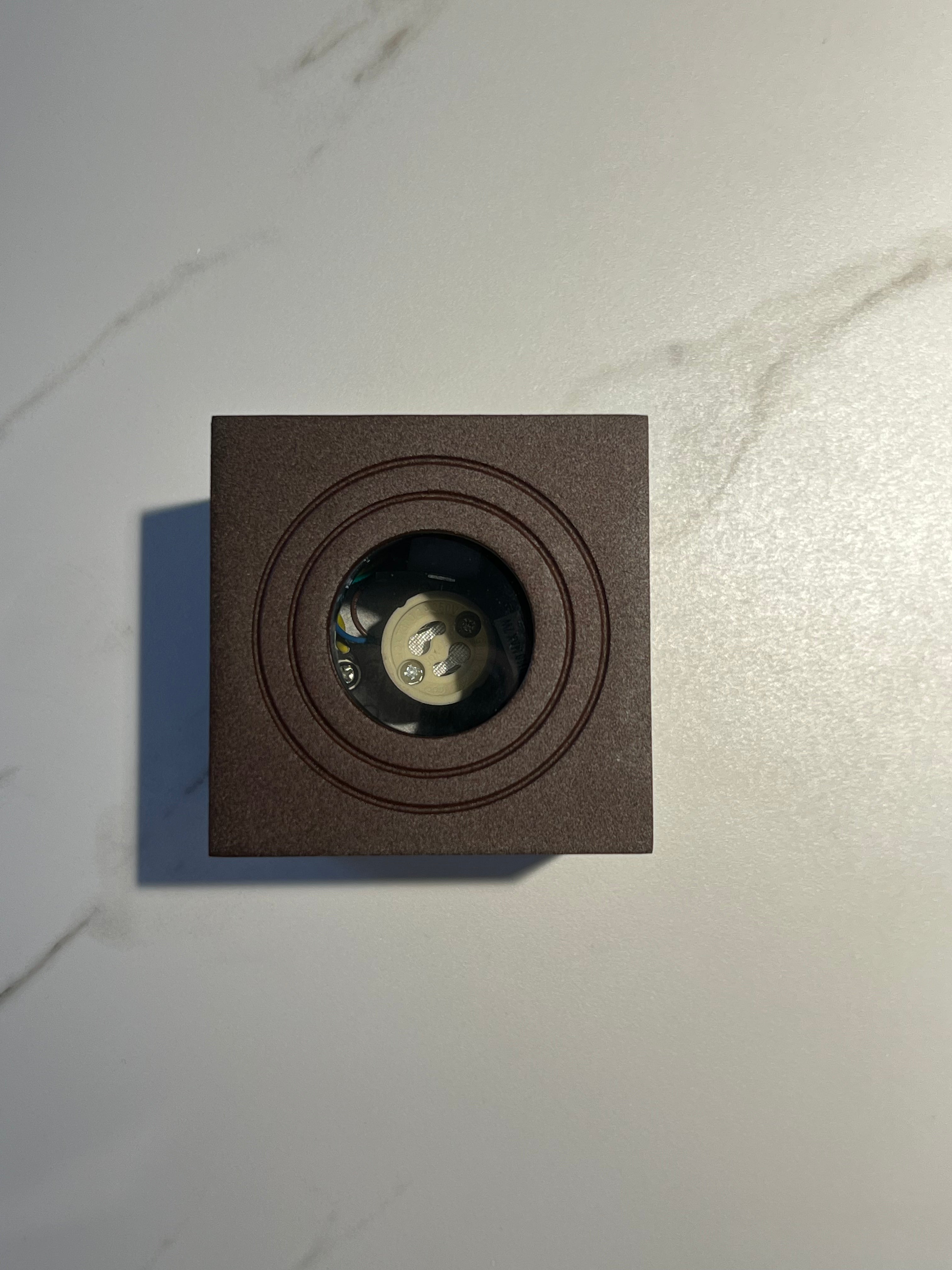 Cubetto soffitto esterno Print - Corten