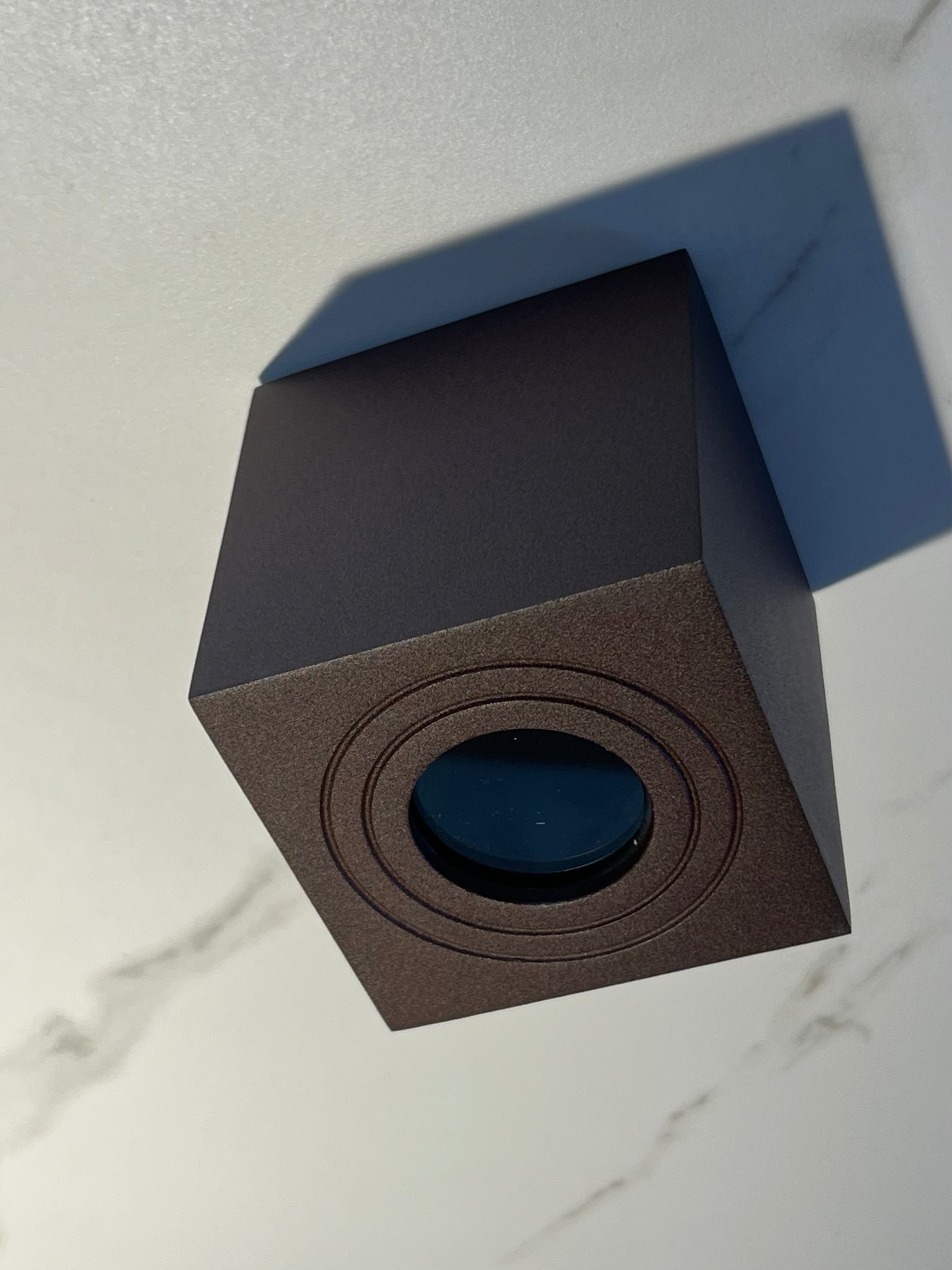 Cubetto soffitto esterno Print - Corten
