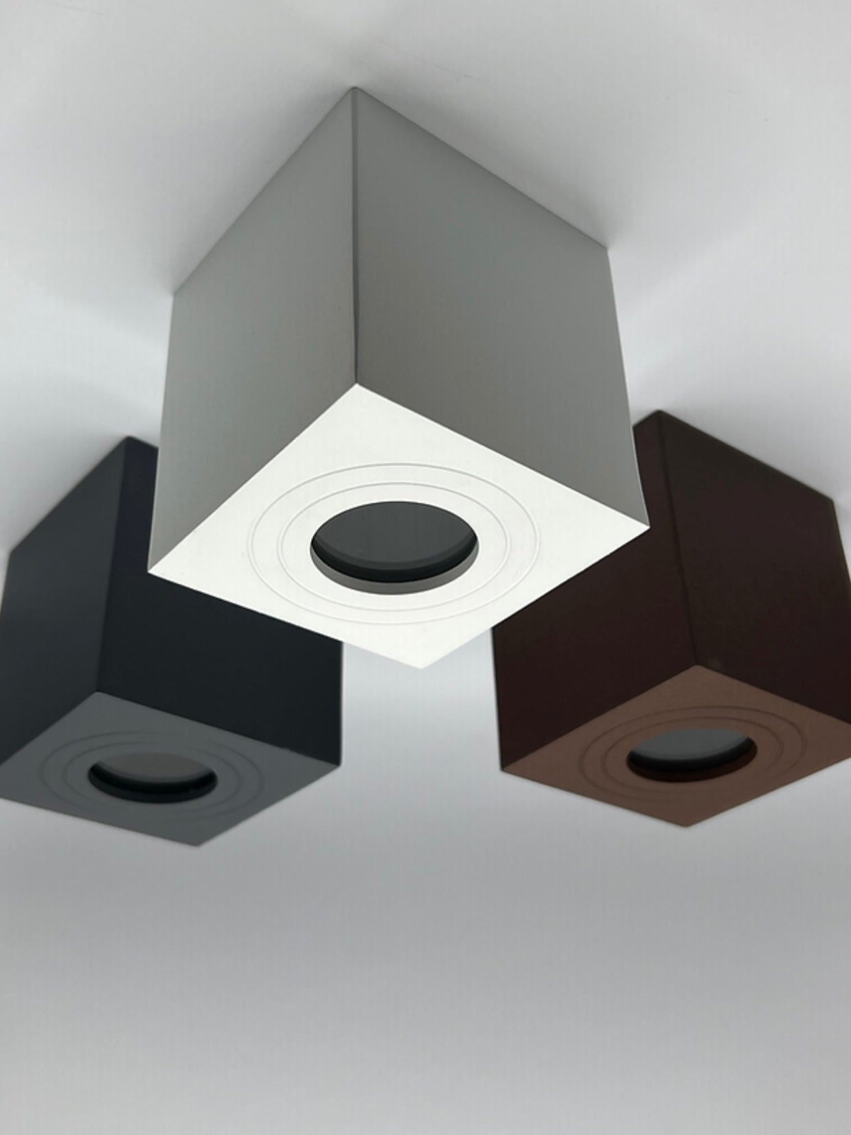 Cubetto soffitto esterno Print - Corten