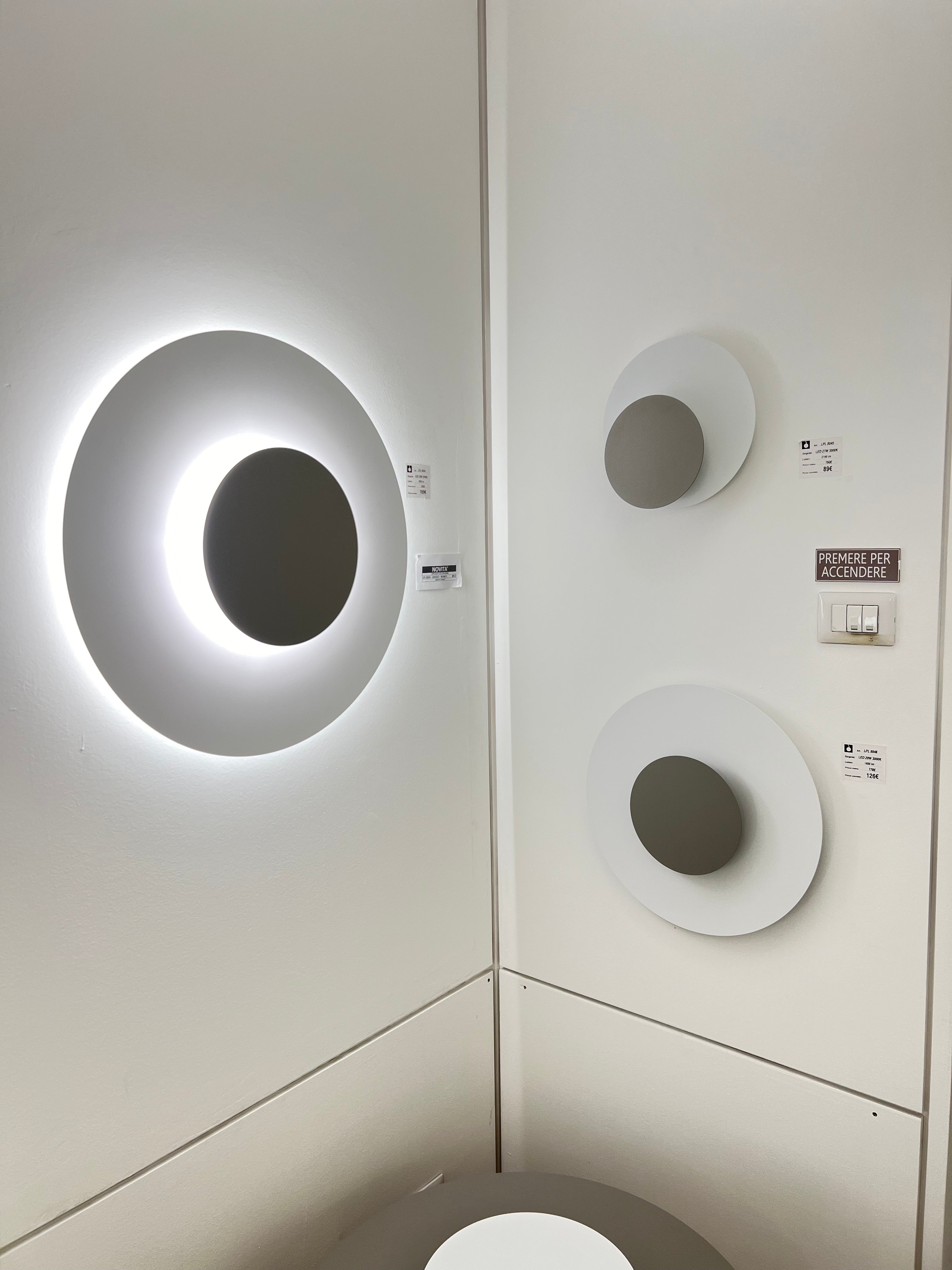 Plafoniera/Applique Moon 45