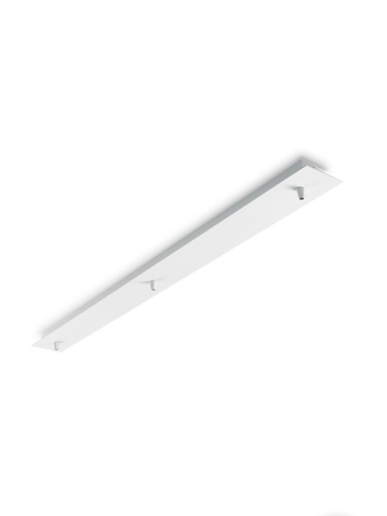 Rosone multiplo 3 uscite rettangolare - Bianco