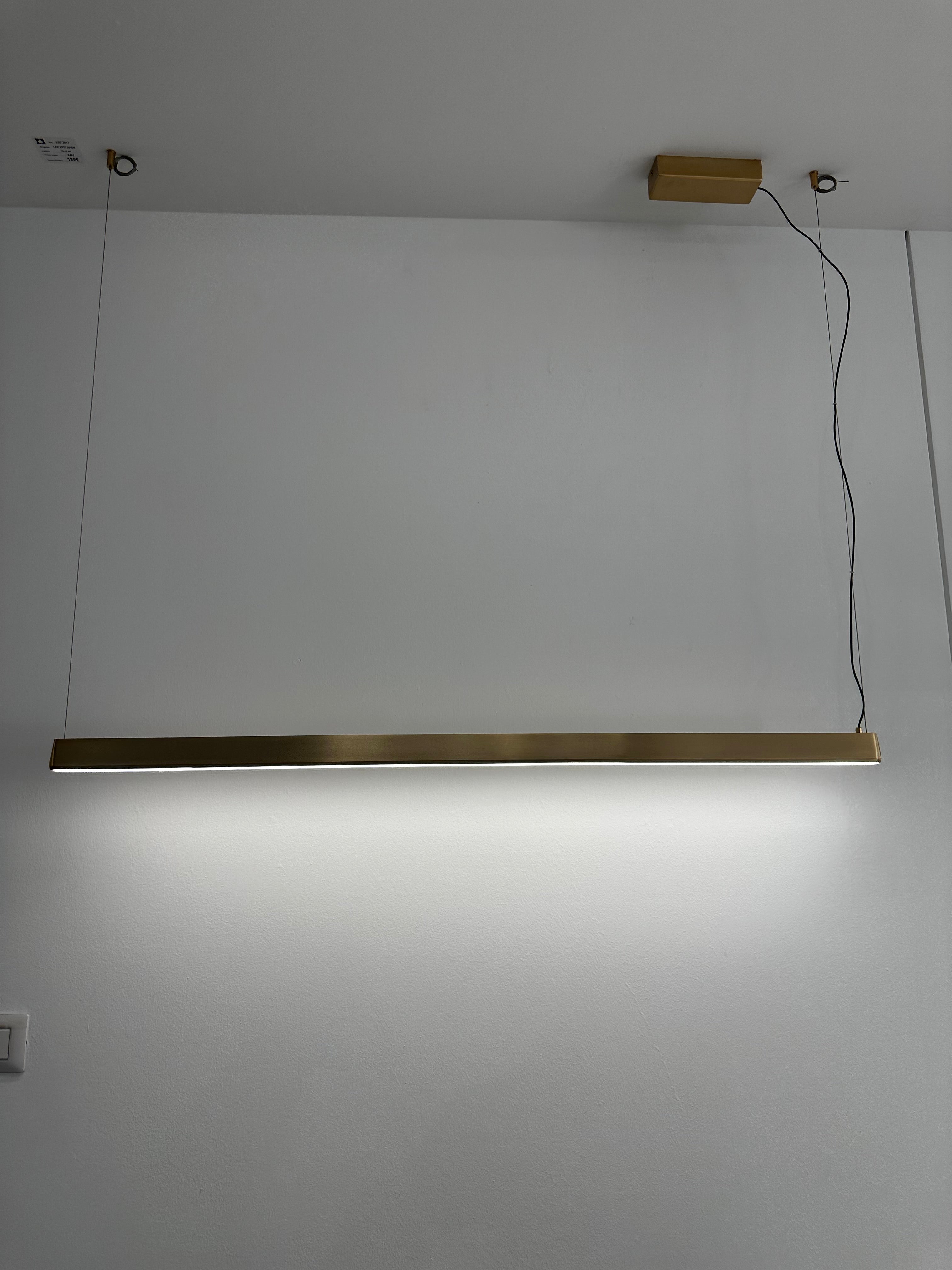 Sospensione Blade lineare - Oro