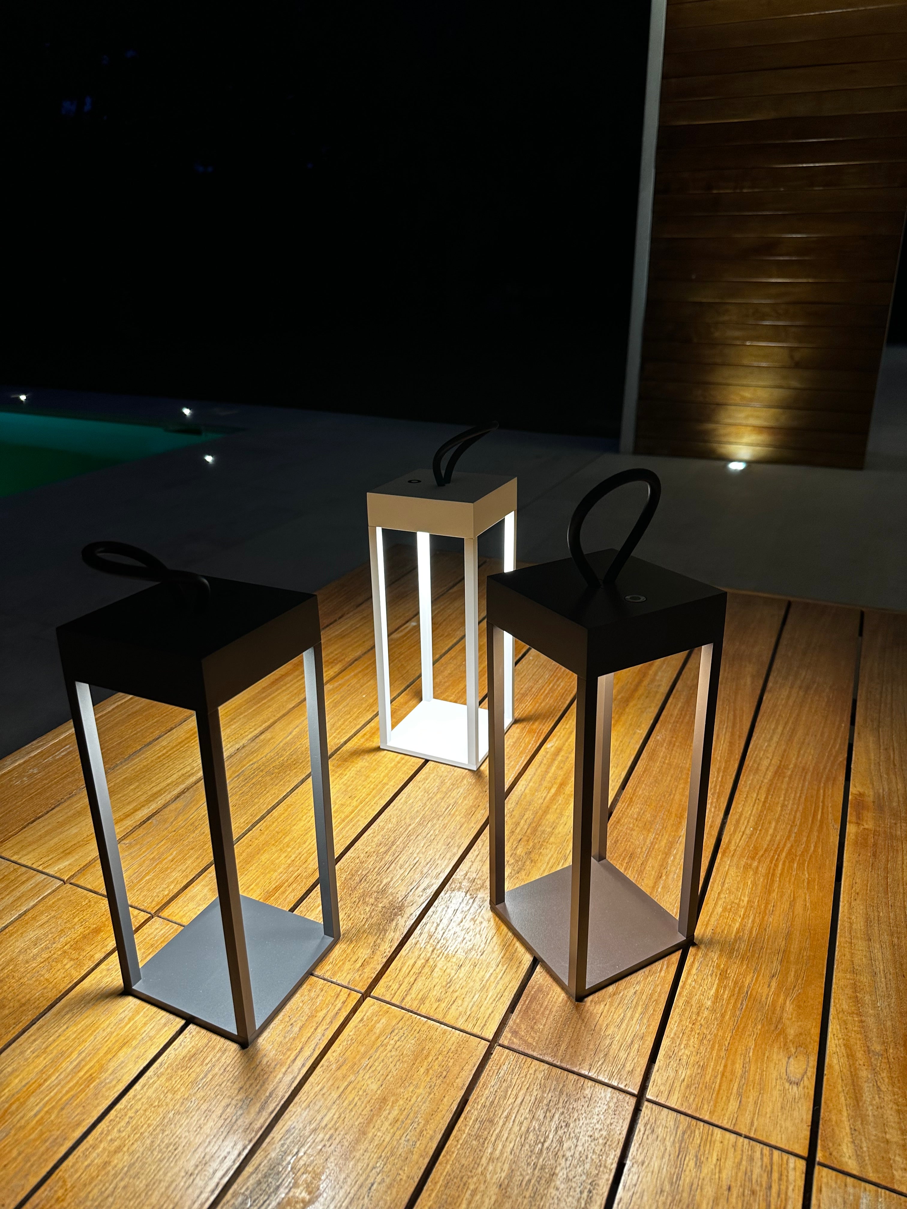 Twigga - Lampada ricaricabile Bianca