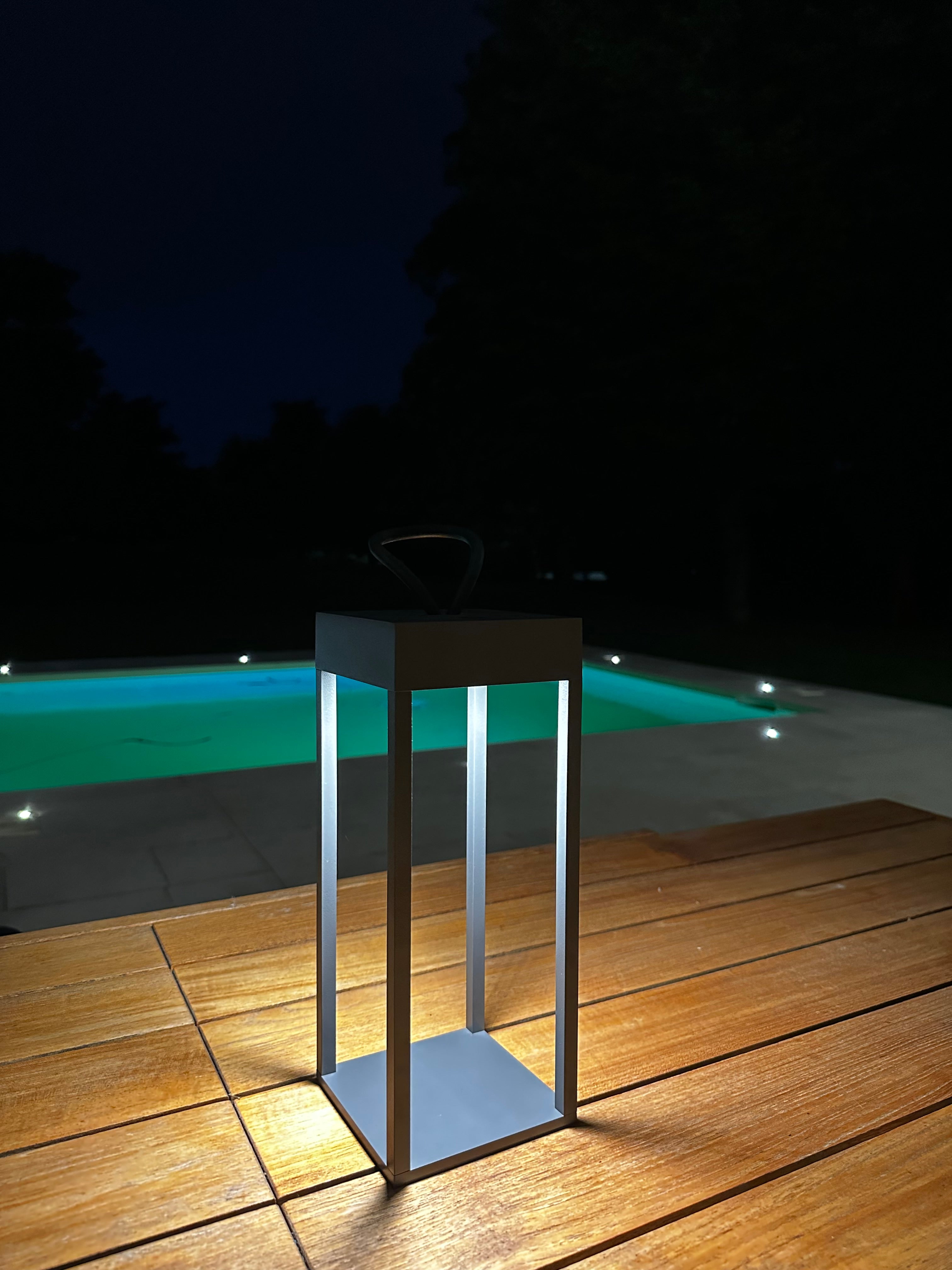 Twigga - Lampada ricaricabile Antracite