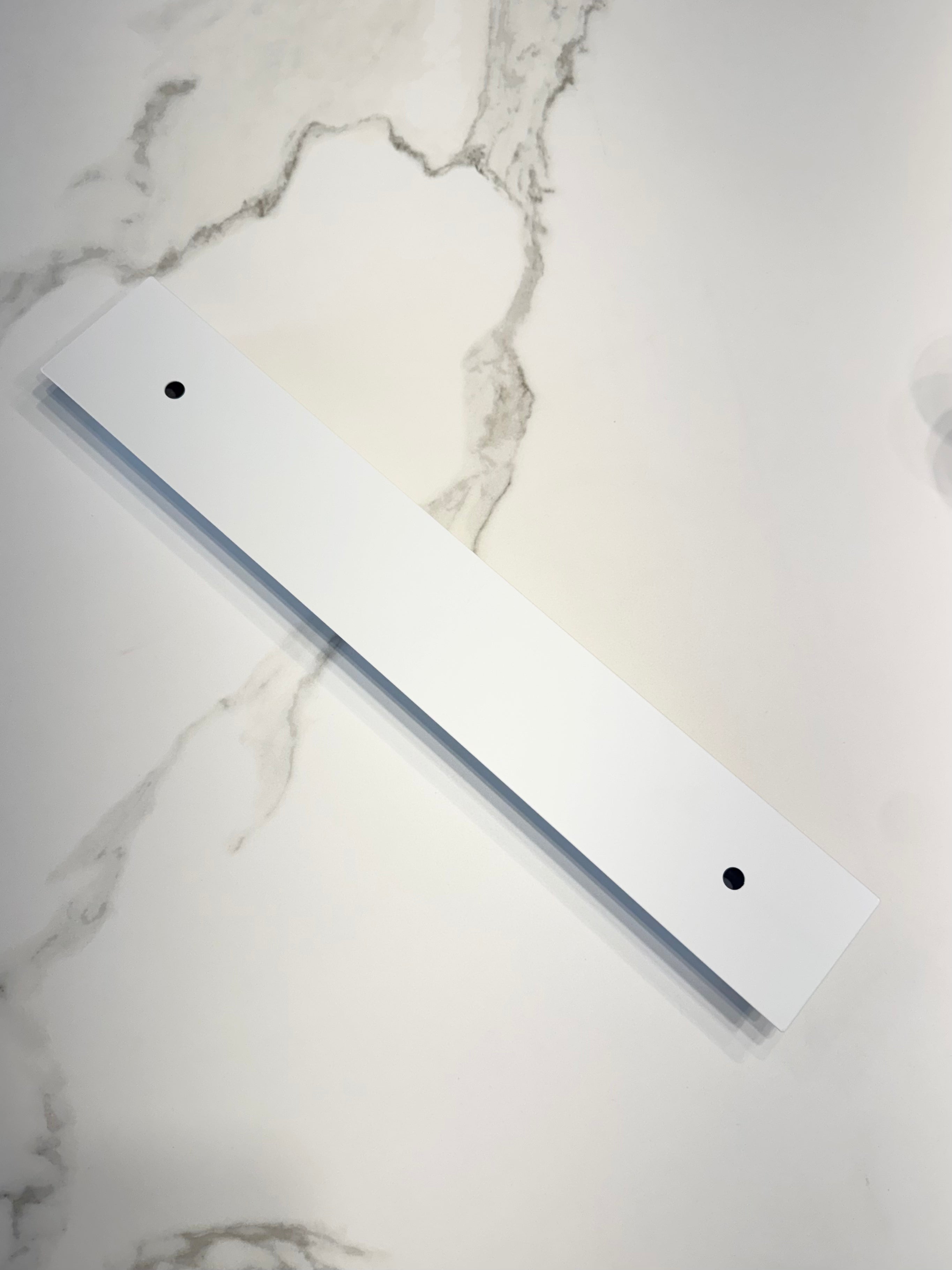 Rosone multiplo 2 uscite rettangolare - Bianco