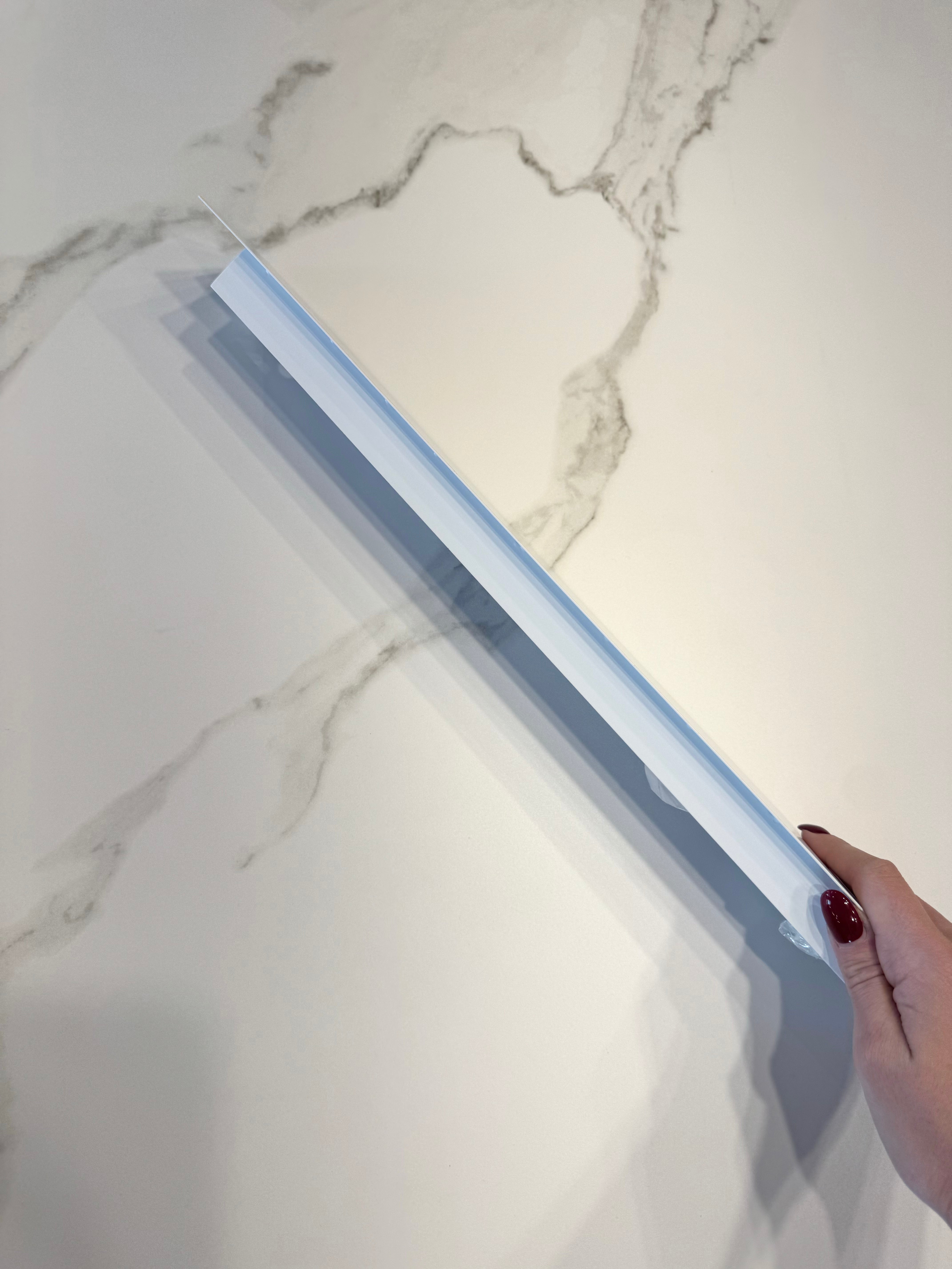 Rosone multiplo 2 uscite rettangolare - Bianco