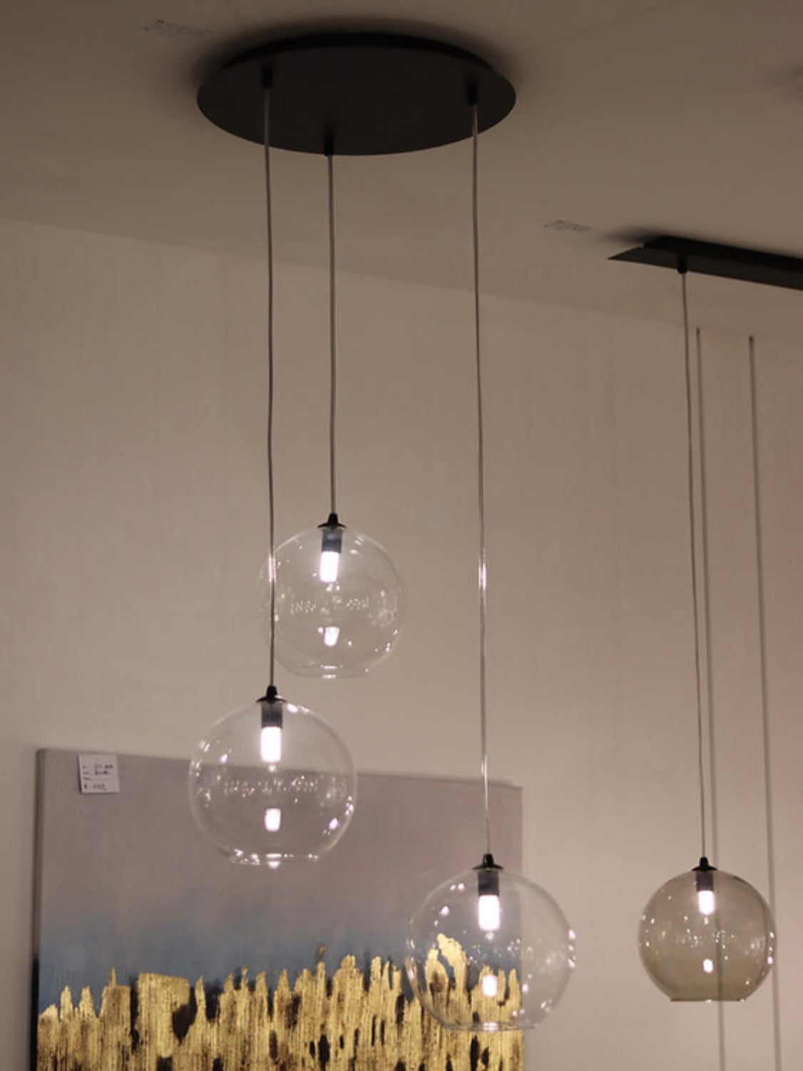 Sospensione Sofia - Sfere Cristallo G9