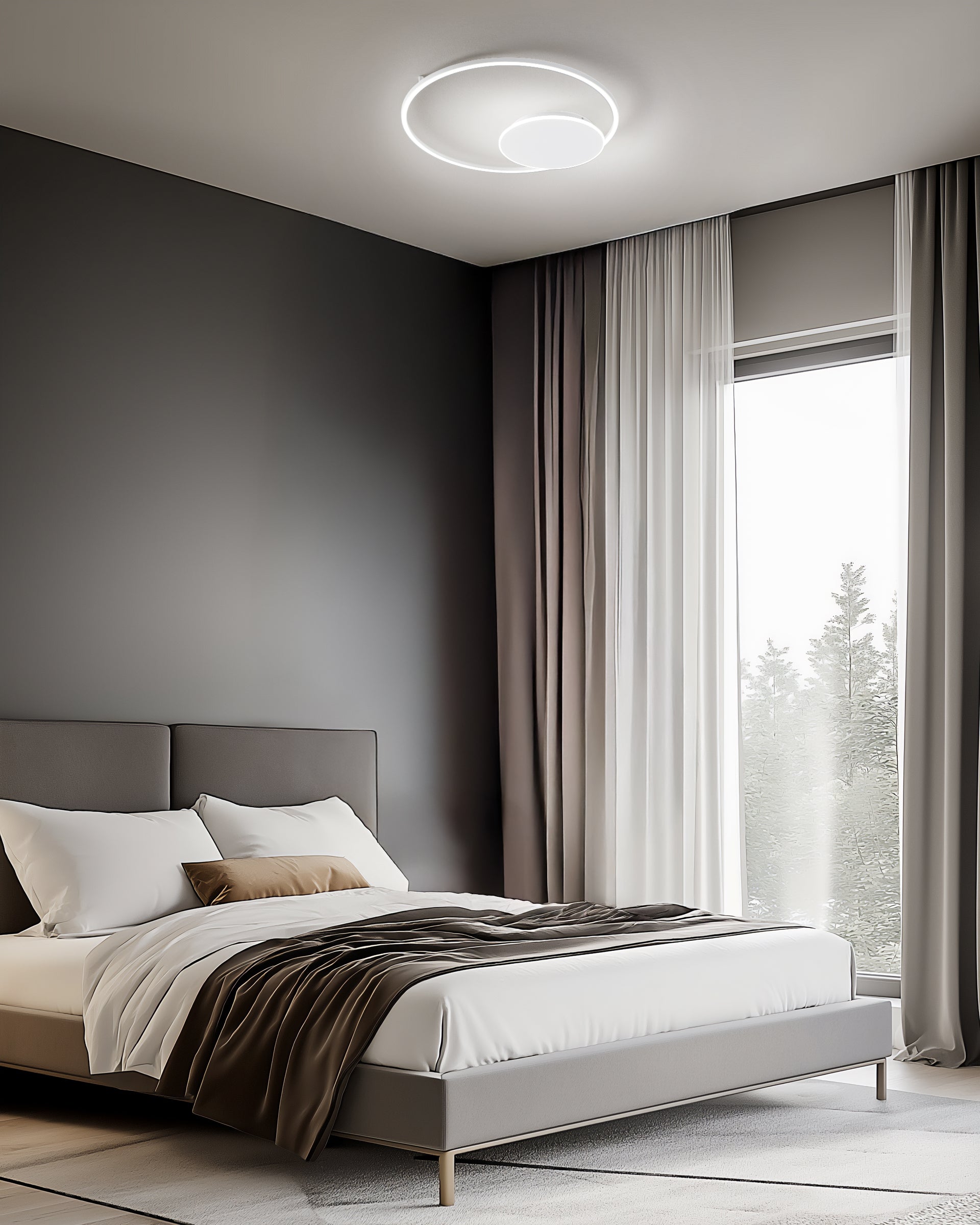 Plafoniera Eclisse - Bianca