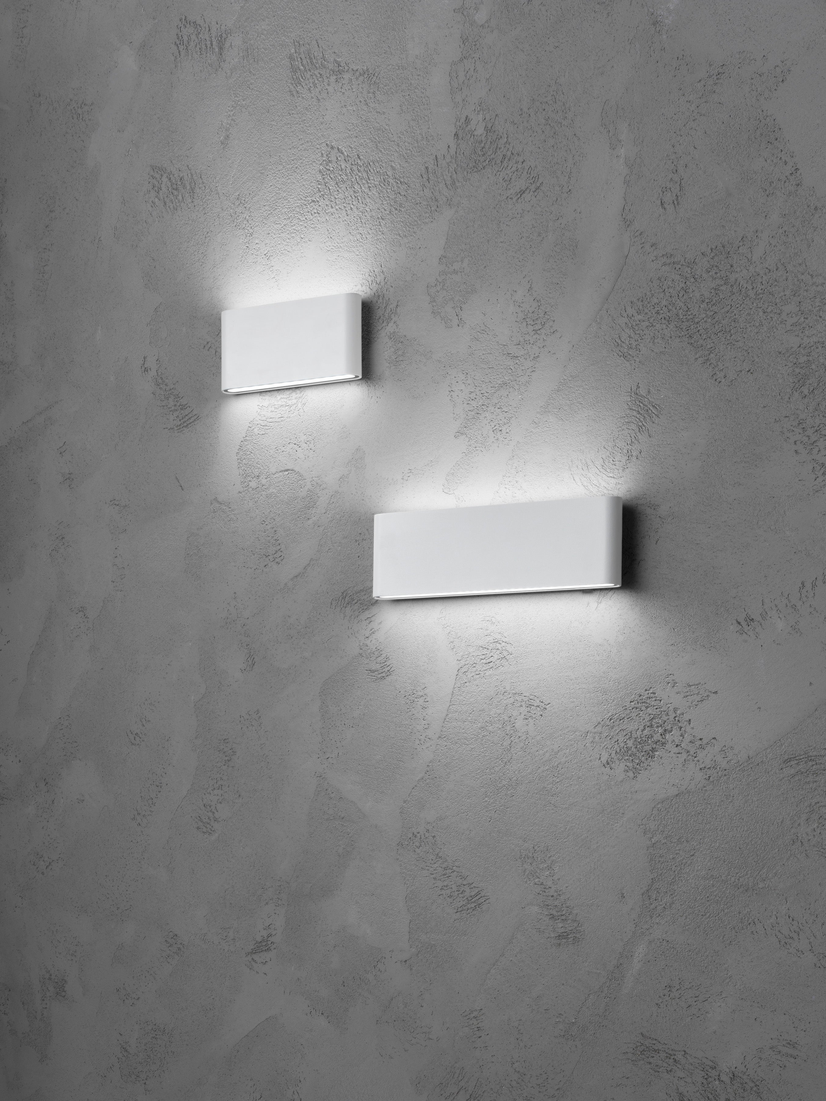 Applique esterno Stein bi-emissione - Bianco