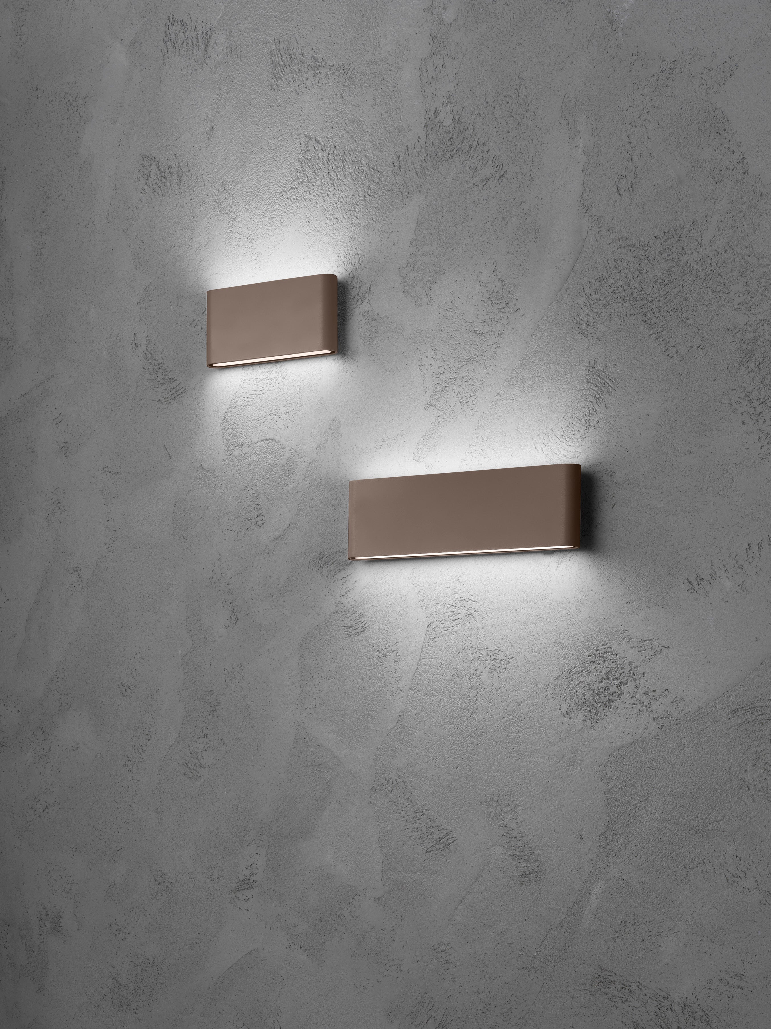 Applique esterno Stein bi-emissione - Corten